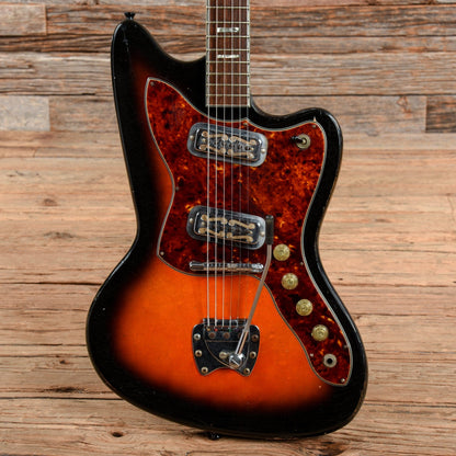 Harmony Silhouette Sunburst 1965 Electric Guitars / Solid Body