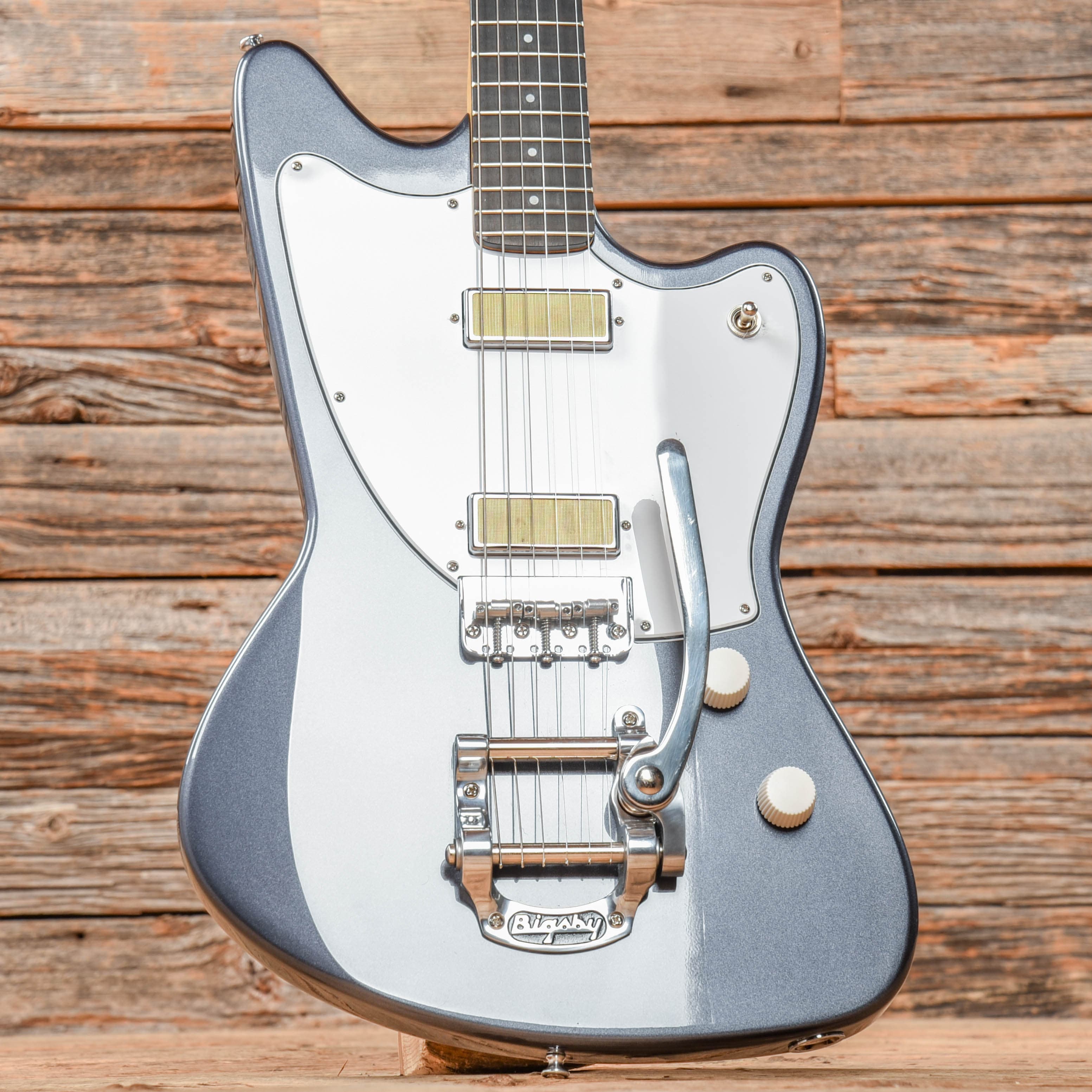 Harmony Silhouette with Bigsby Slate Electric Guitars / Solid Body