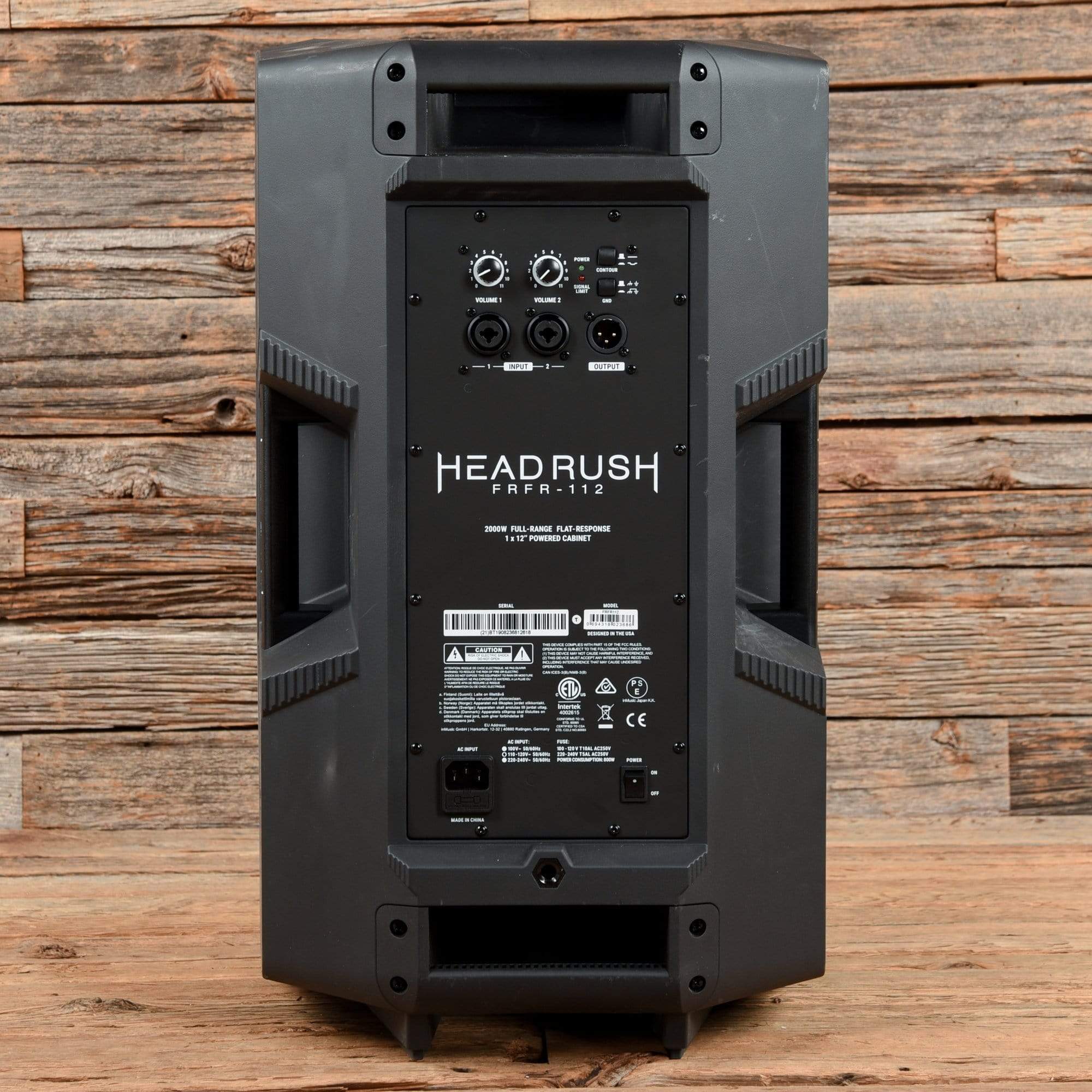 Headrush FRFR-112 2000w 1x12 Powered Guitar Cabinet  2021 Amps / Guitar Cabinets
