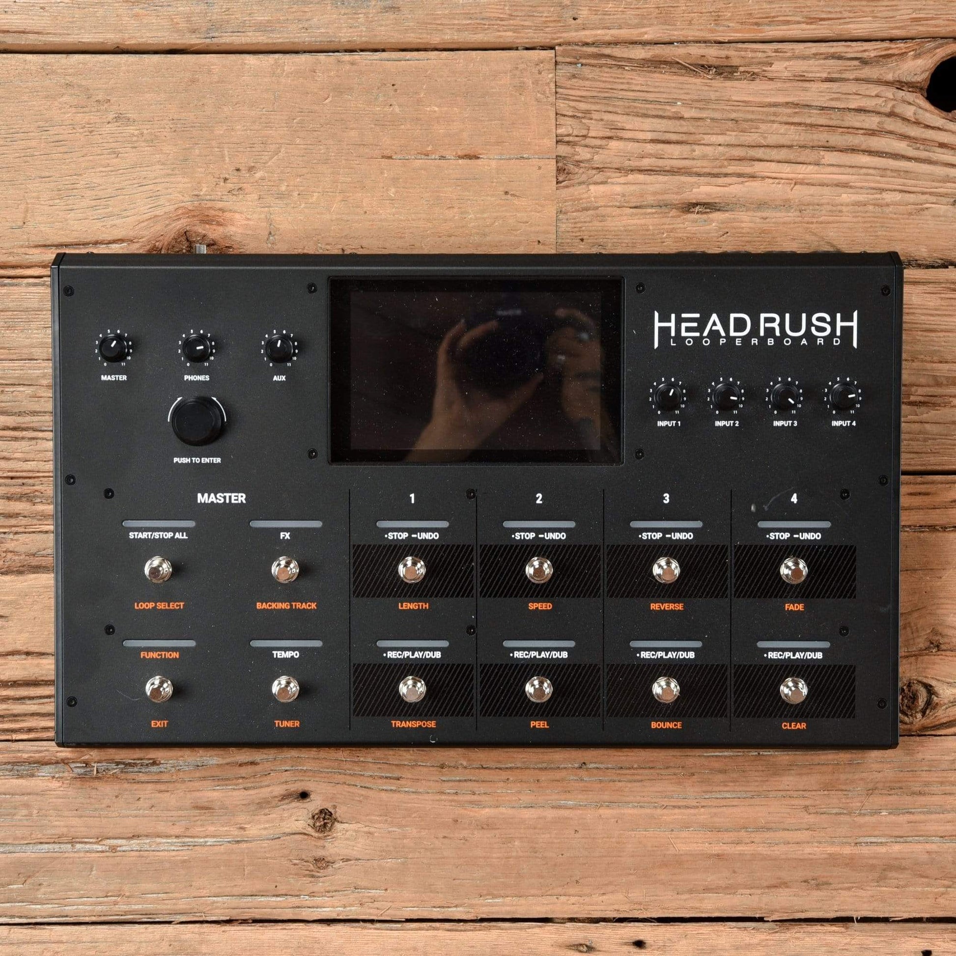 headrush pedal Headrush Looperboard Performance Looper and Effects Processor Pedal – Chicago Music Exchange
