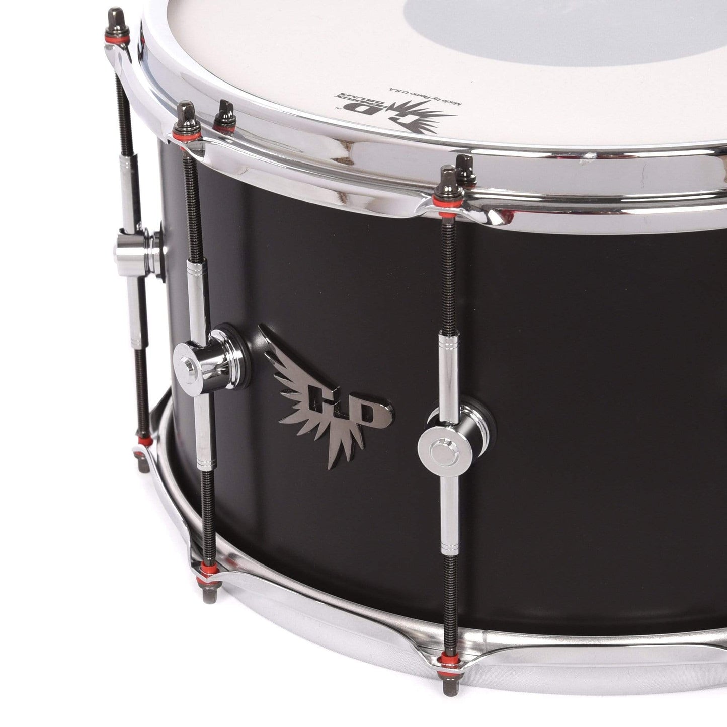 Hendrix 8x14 Player's Stave Maple Snare Drum Satin Black Drums and Percussion / Acoustic Drums / Snare