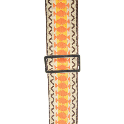 Heller Vintage Strap Natural/Cream/Orange Rivet Ends Accessories / Straps