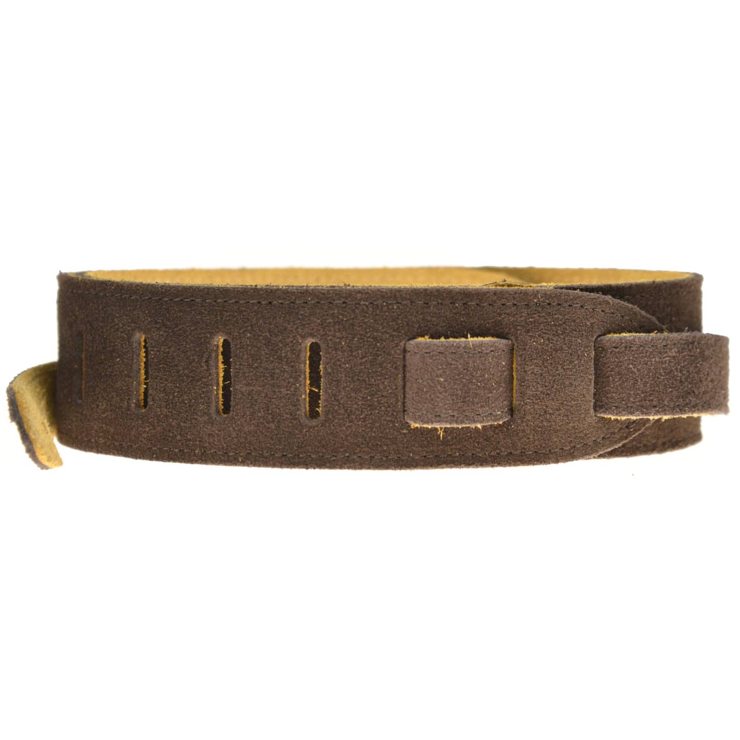 Henry Heller 2" Strap Chocolate Suede w/Nubuck Accessories / Straps