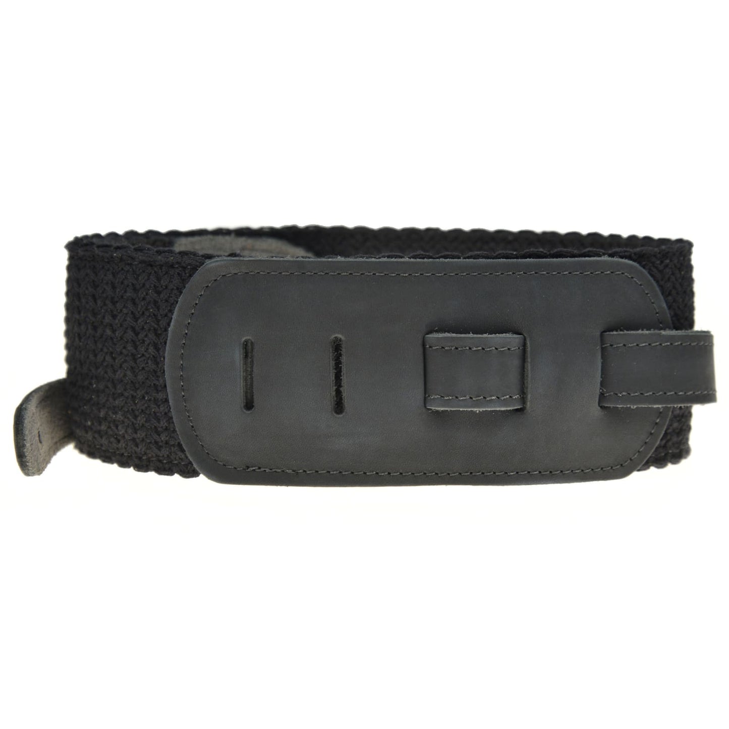 Henry Heller 3" Strap Soft Woven Cotton Black Accessories / Straps