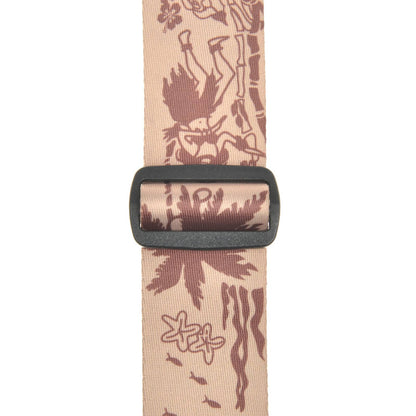 Henry Heller Strap Old Time Oceanic Hawaiian Motif Accessories / Straps
