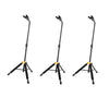 Hercules GS414B Plus Auto Grip System Guitar Stand 3 Pack Bundle Accessories / Stands
