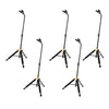 Hercules GS414B Plus Auto Grip System Guitar Stand 5 Pack Bundle Accessories / Stands