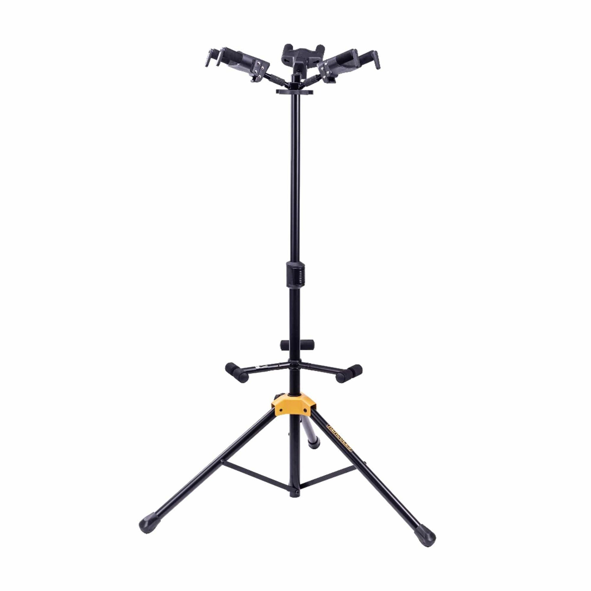 Hercules Plus Series Universal AutoGrip Tri Guitar Stand w/Foldable Backrest Accessories / Stands