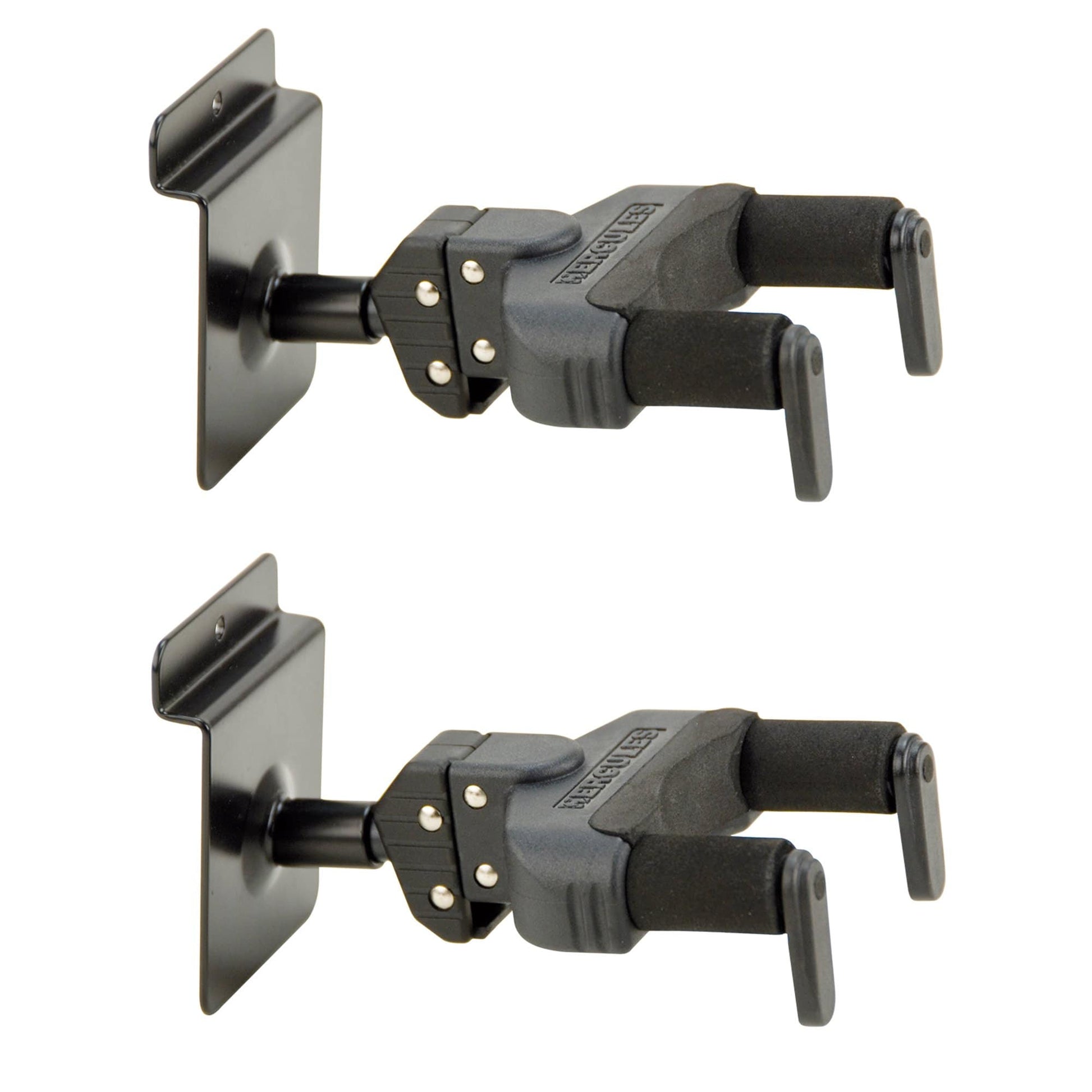 Hercules Slatwall Guitar Hanger Short 2 Pack Bundle Accessories / Stands
