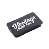 Heritage Guitars Celluloid Black Vintage Guitar Pick Thin 12-Pick Tin Accessories / Picks