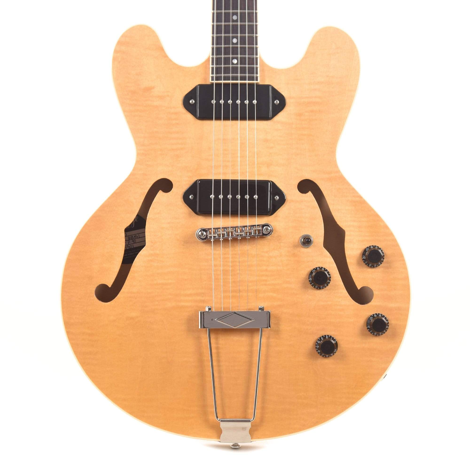 Heritage H-530 Hollow Body Antique Natural Electric Guitars / Hollow Body