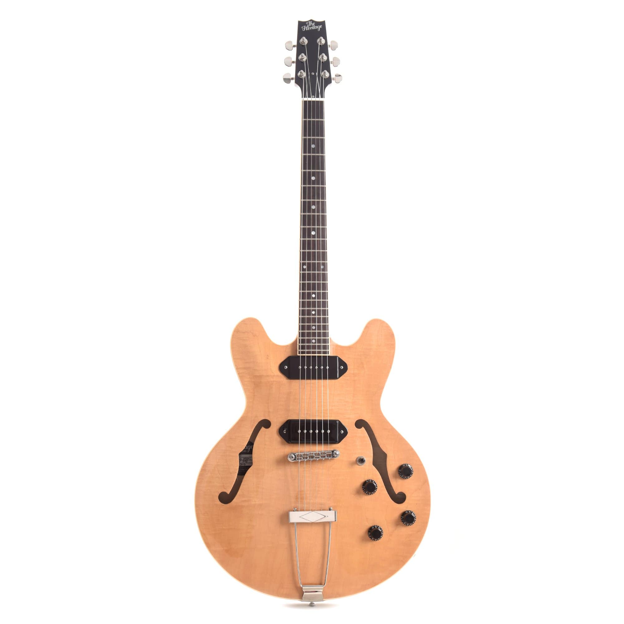 Heritage H-530 Hollow Body Antique Natural Electric Guitars / Hollow Body