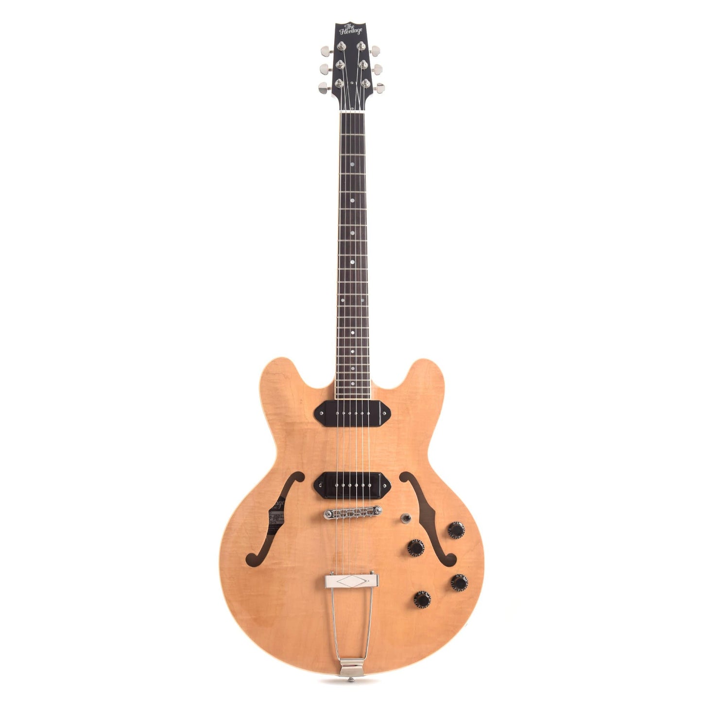 Heritage H-530 Hollow Body Antique Natural Electric Guitars / Hollow Body