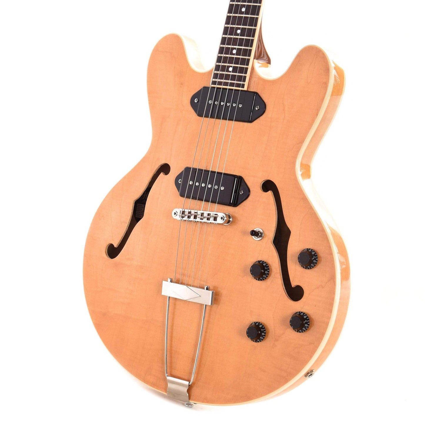 Heritage H-530 Hollow Body Antique Natural Electric Guitars / Hollow Body