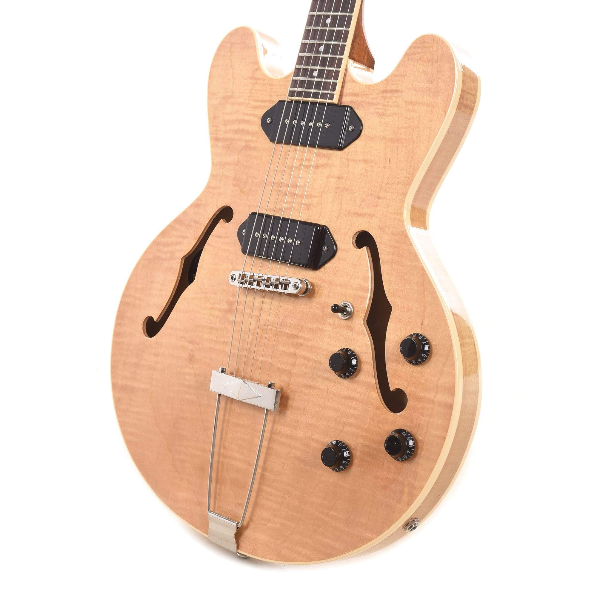 Heritage H-530 Hollow Body Antique Natural Electric Guitars / Hollow Body