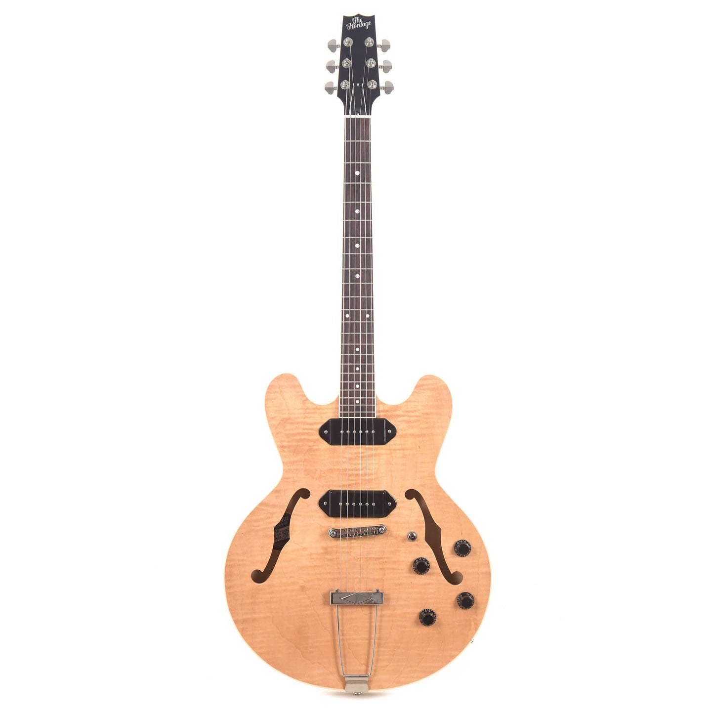 Heritage H-530 Hollow Body Antique Natural Electric Guitars / Hollow Body