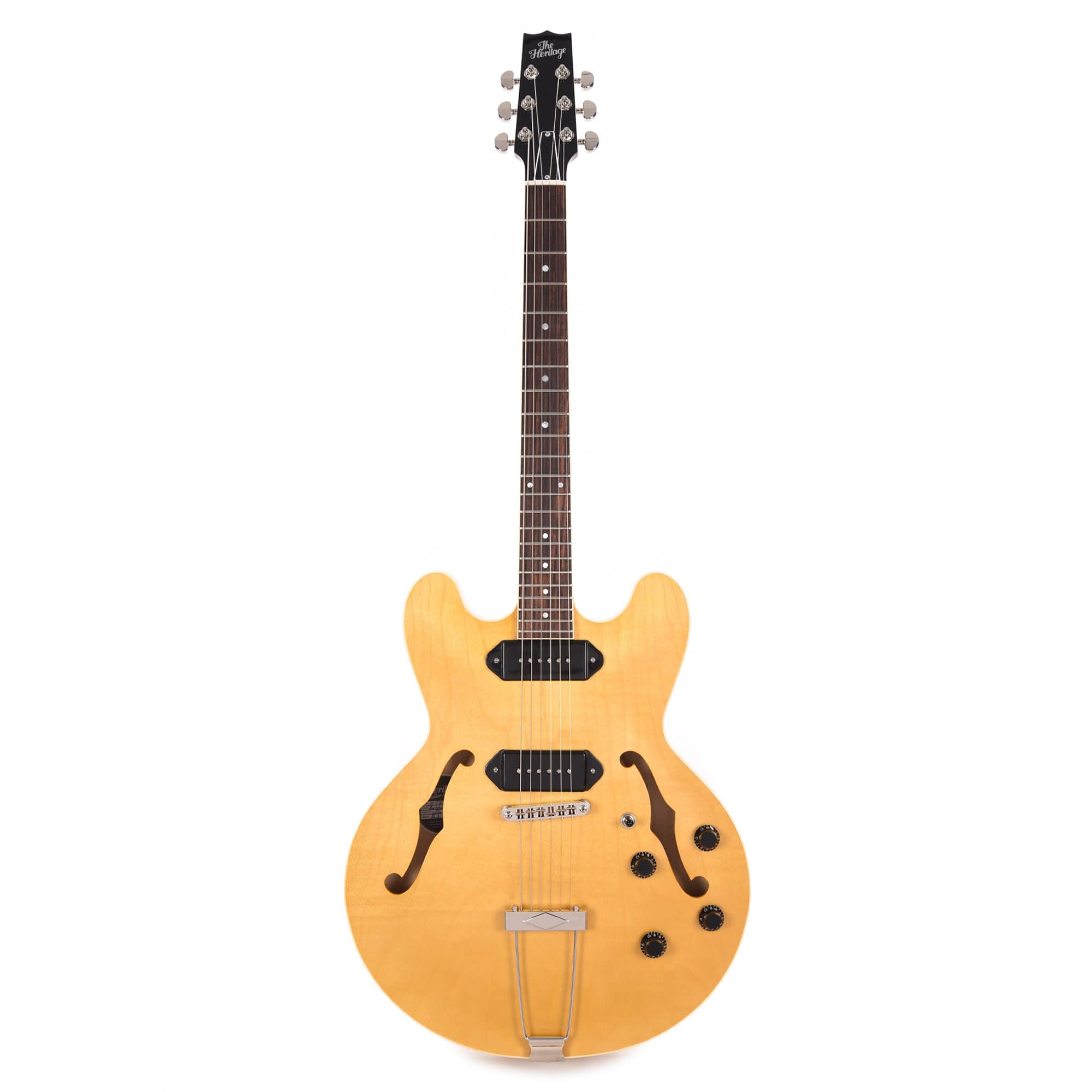 Heritage H-530 Hollow Body Antique Natural Electric Guitars / Hollow Body