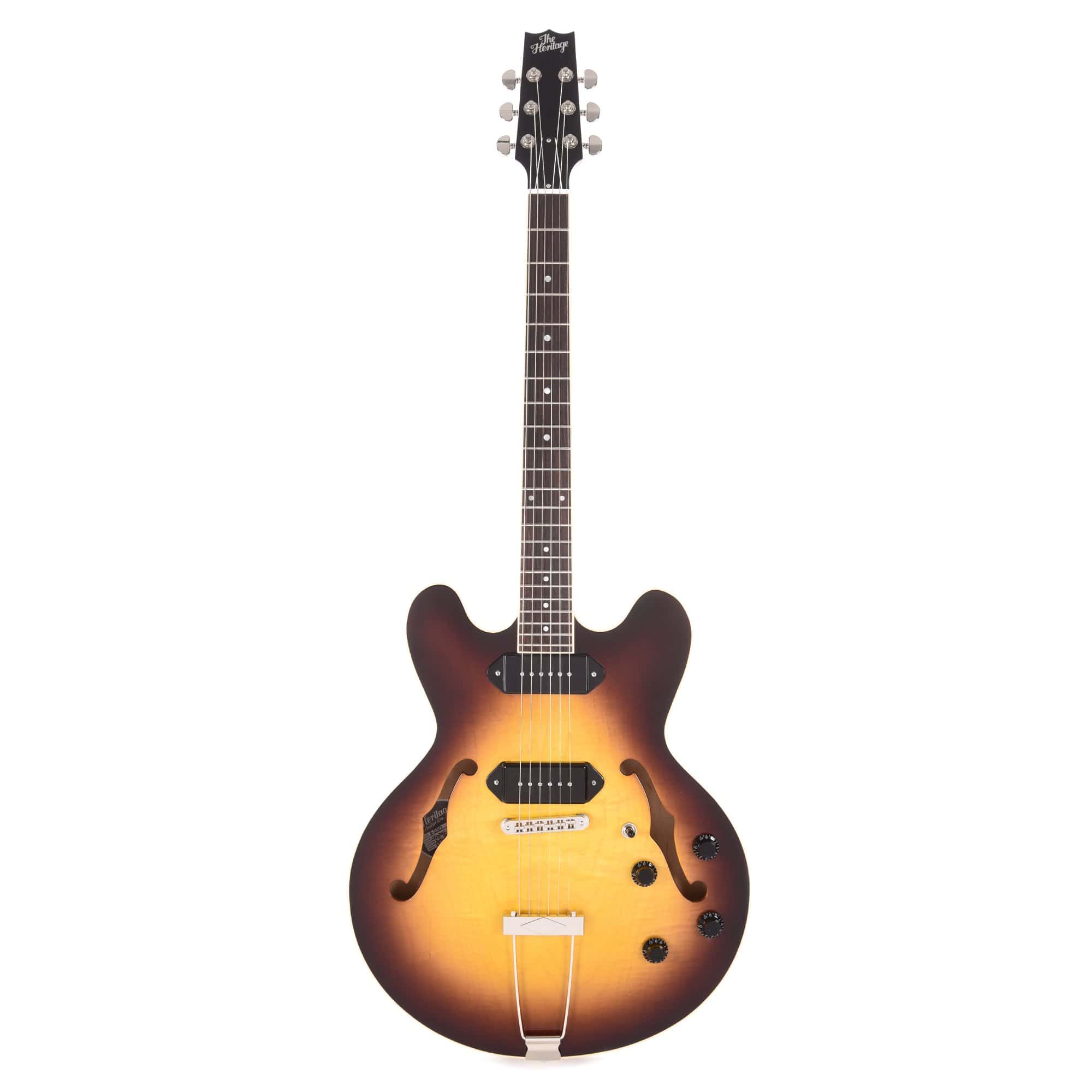 Heritage H-530 Hollow Body Original Sunburst Electric Guitars / Hollow Body