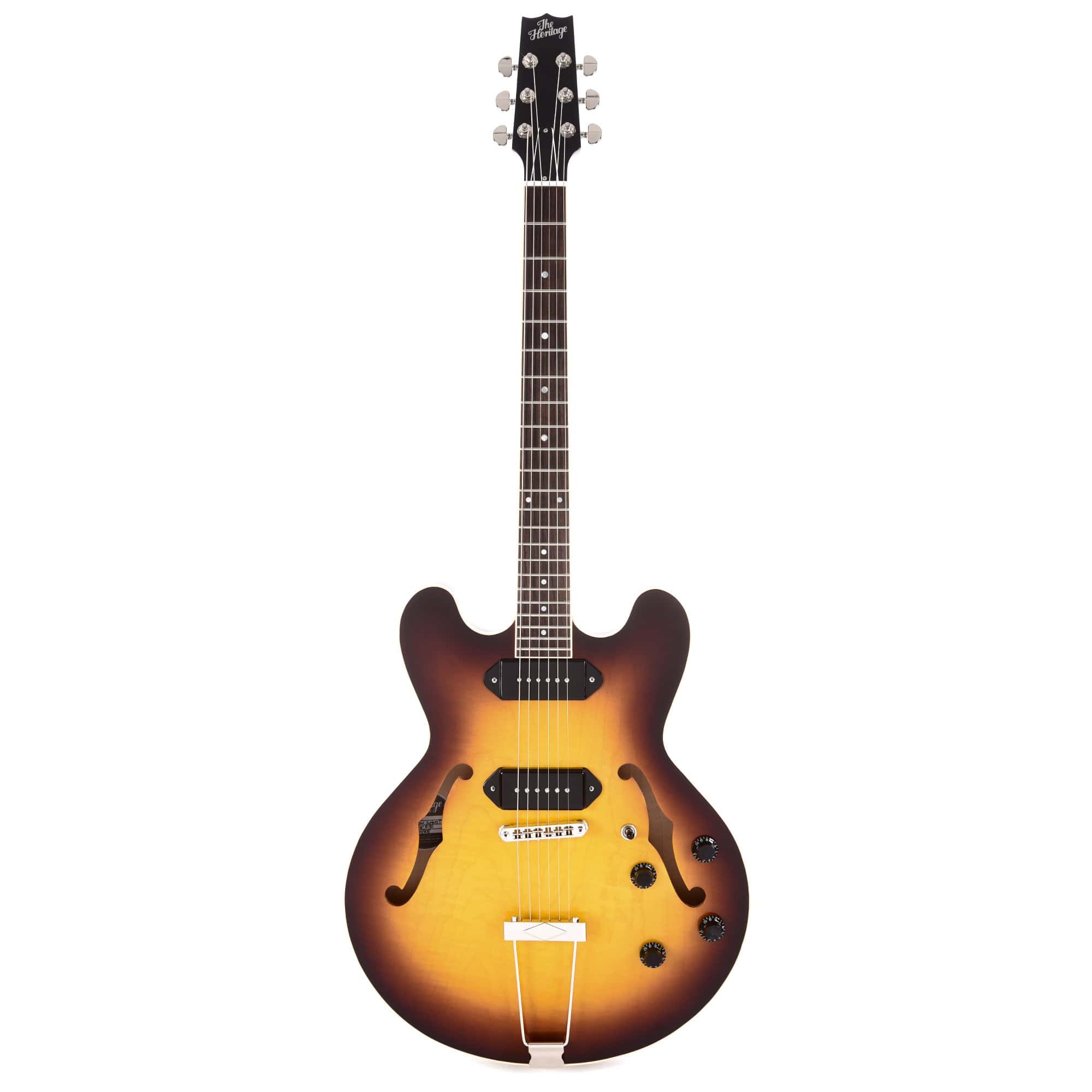 Heritage H-530 Hollow Body Original Sunburst Electric Guitars / Hollow Body