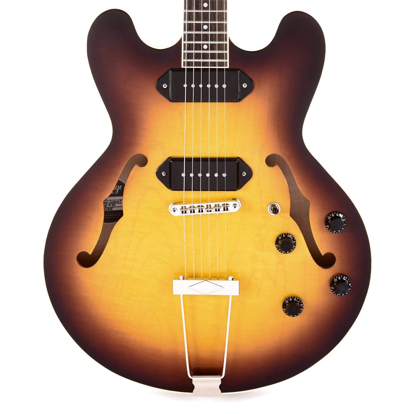 Heritage H-530 Hollow Body Original Sunburst Electric Guitars / Hollow Body