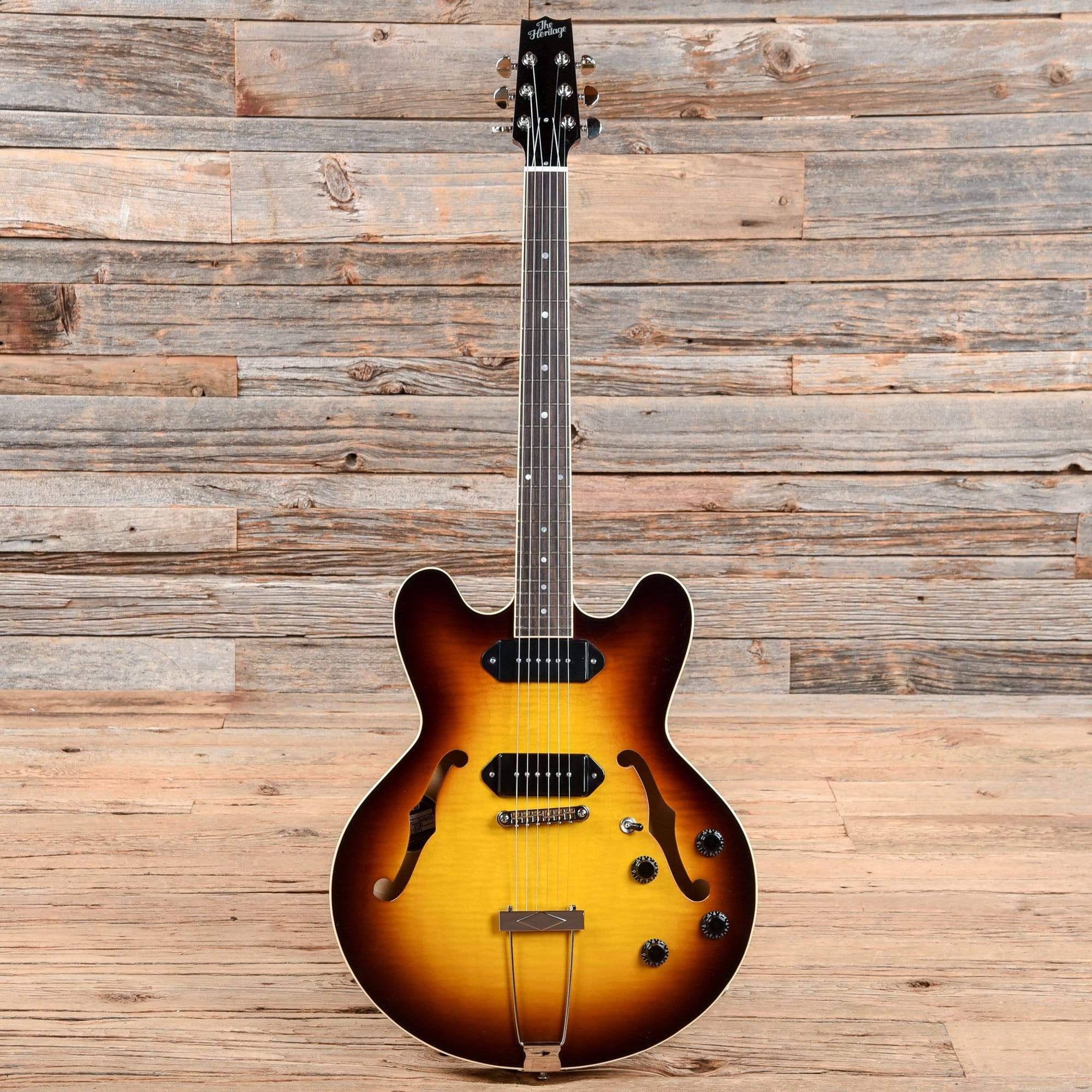 Heritage H-530 Hollow Body Original Sunburst Electric Guitars / Hollow Body