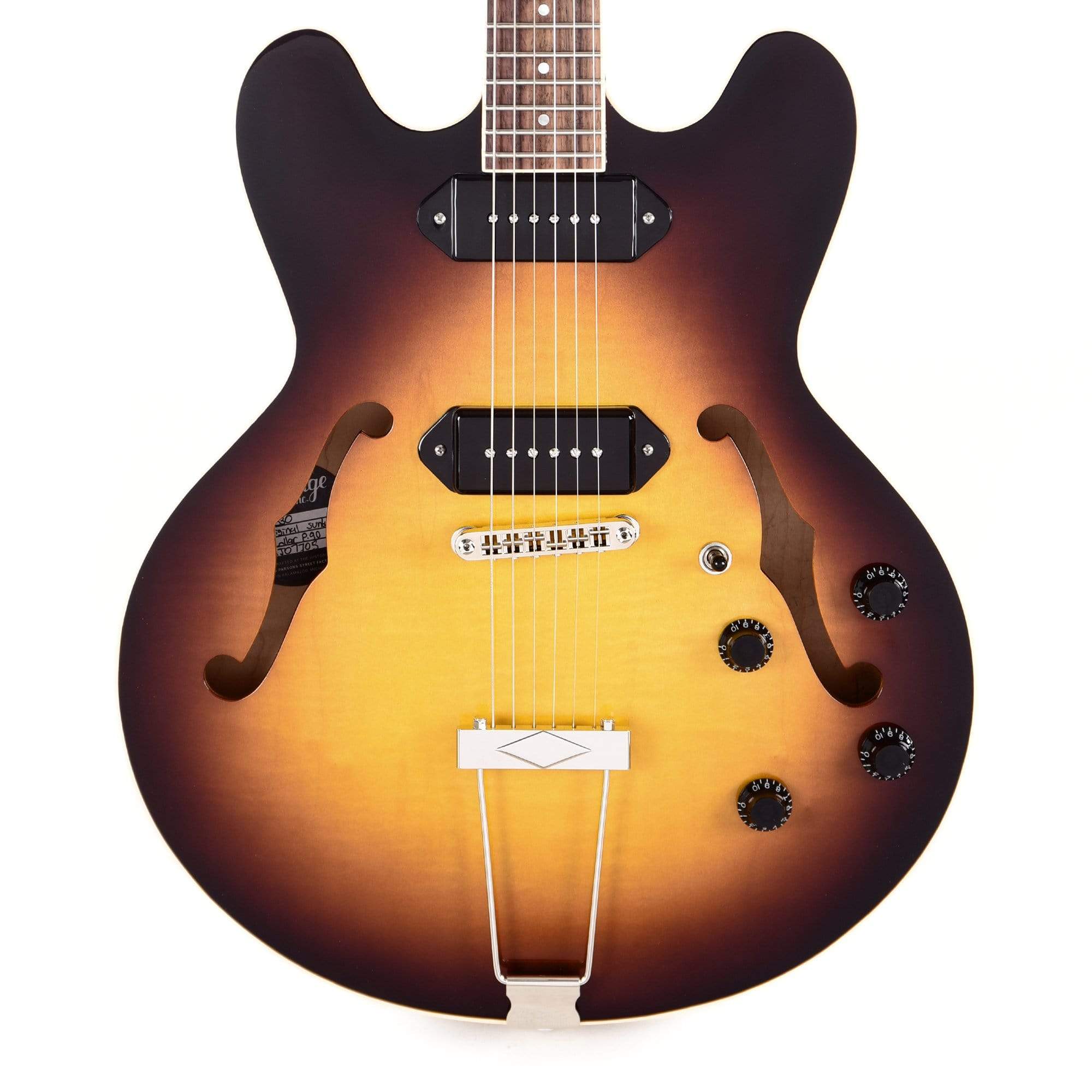 Heritage H-530 Hollow Body Original Sunburst Electric Guitars / Hollow Body
