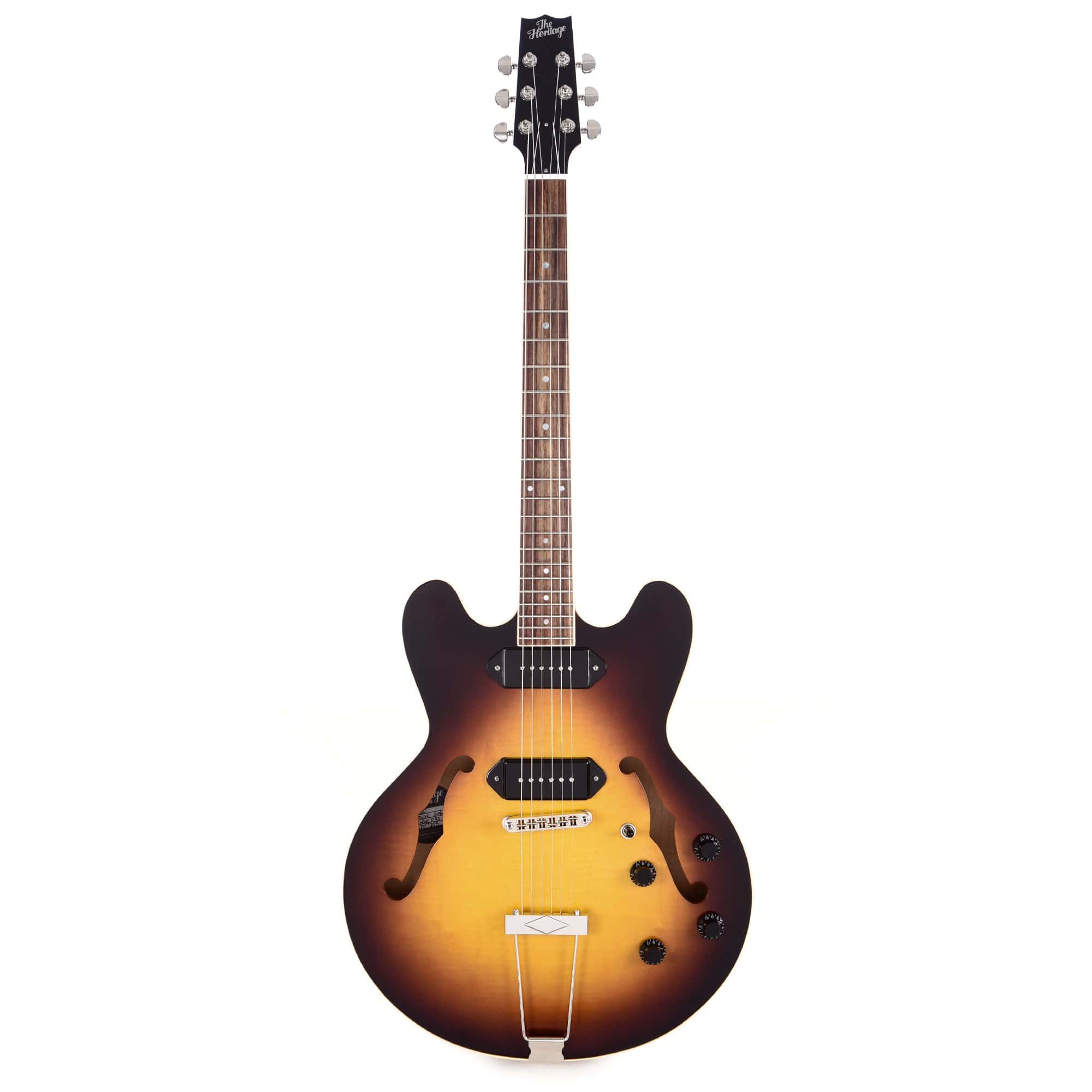 Heritage H-530 Hollow Body Original Sunburst Electric Guitars / Hollow Body