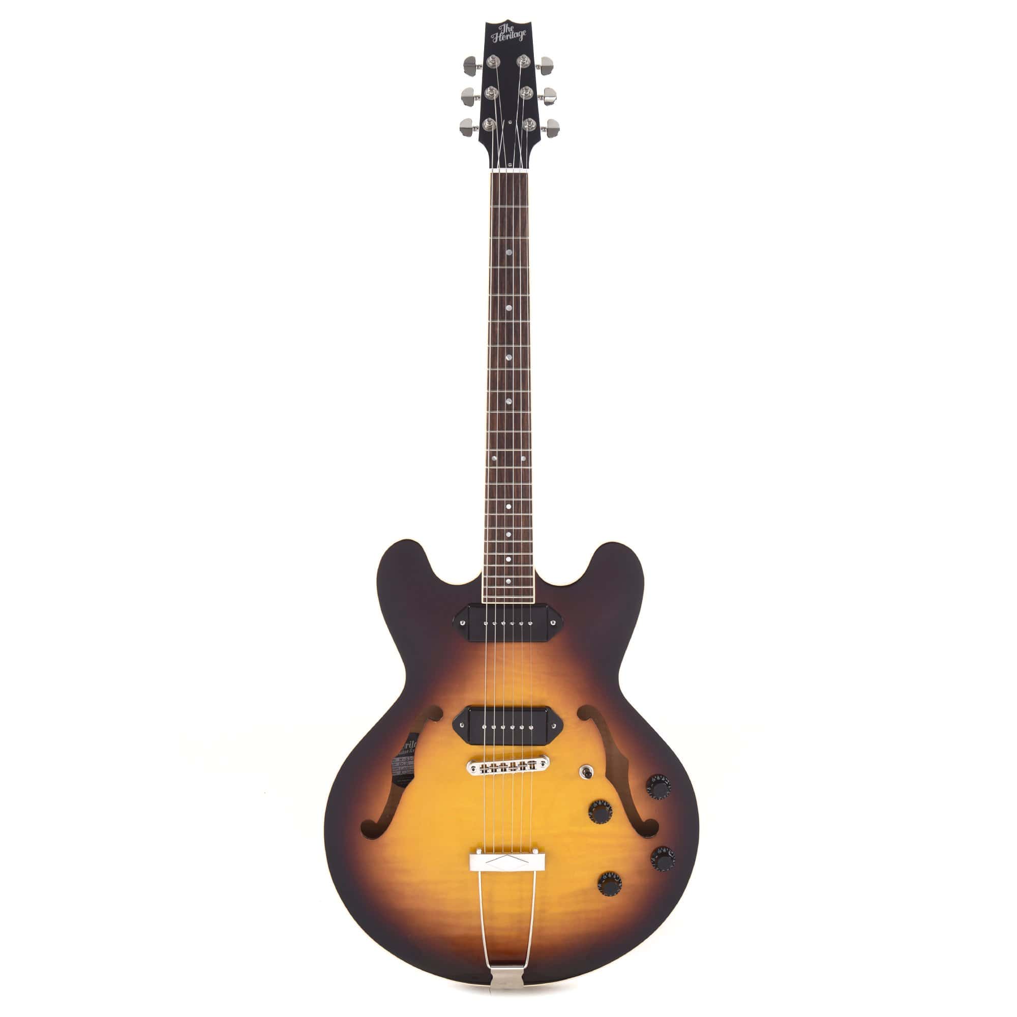 Heritage H-530 Hollow Body Original Sunburst Electric Guitars / Hollow Body