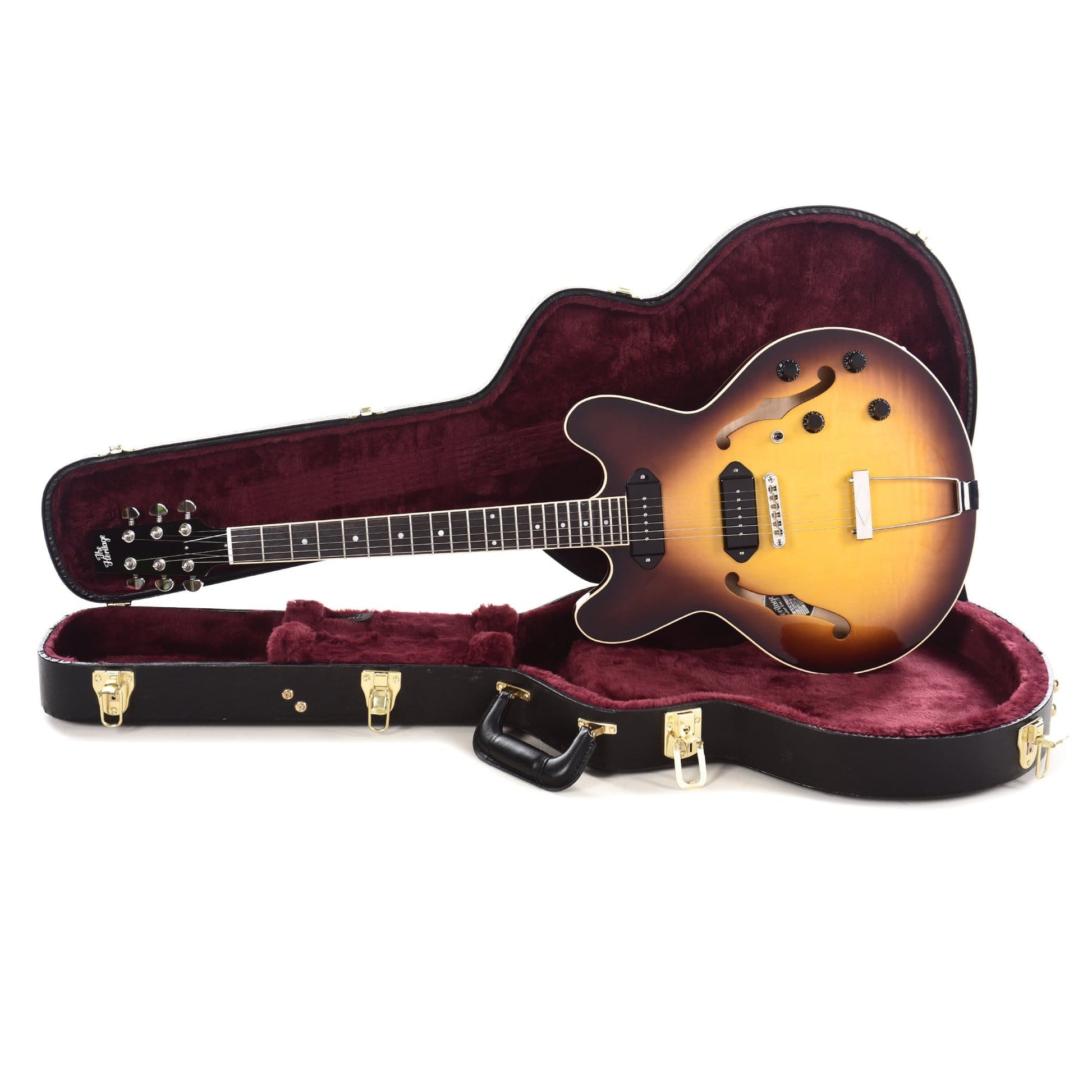 Heritage H-530 Hollow Body Original Sunburst Electric Guitars / Hollow Body