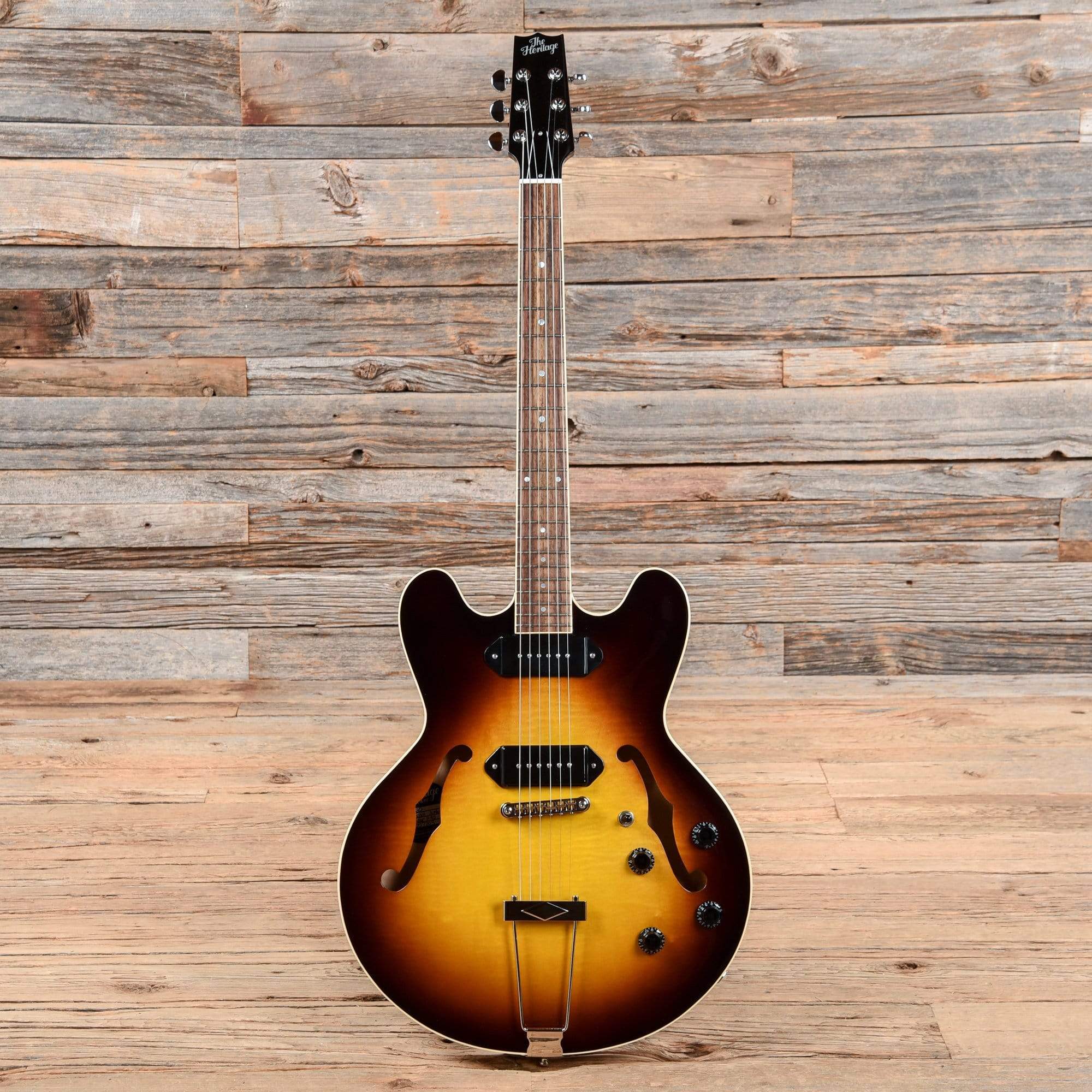 Heritage H-530 Hollow Body Original Sunburst Electric Guitars / Hollow Body
