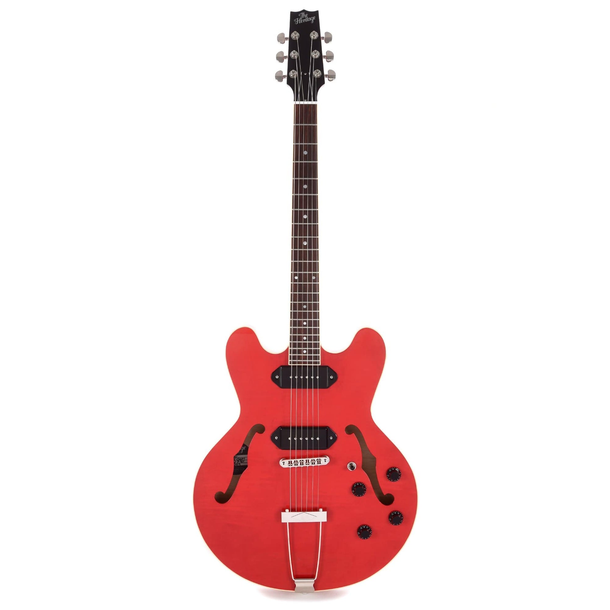 Heritage H-530 Hollow Body Translucent Cherry Electric Guitars / Hollow Body