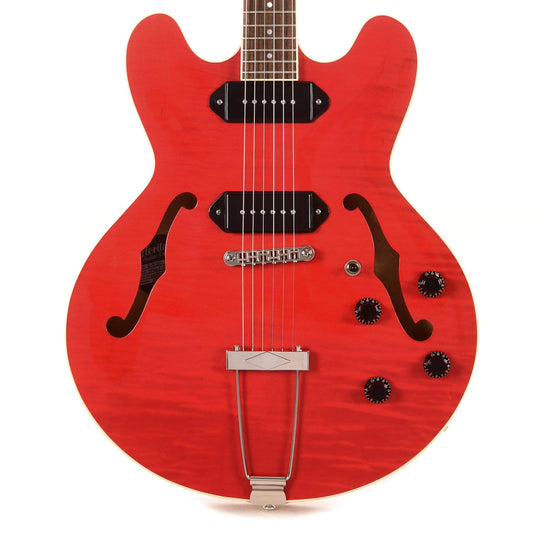 Heritage H-530 Hollow Body Translucent Cherry Electric Guitars / Hollow Body