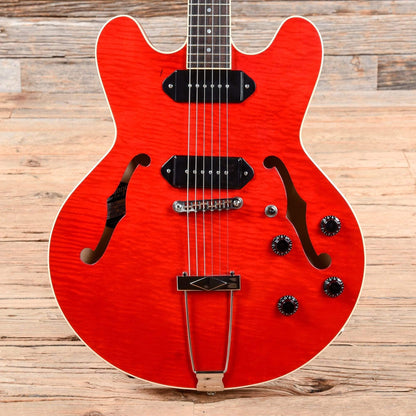 Heritage H-530 Hollow Body Translucent Cherry Electric Guitars / Hollow Body