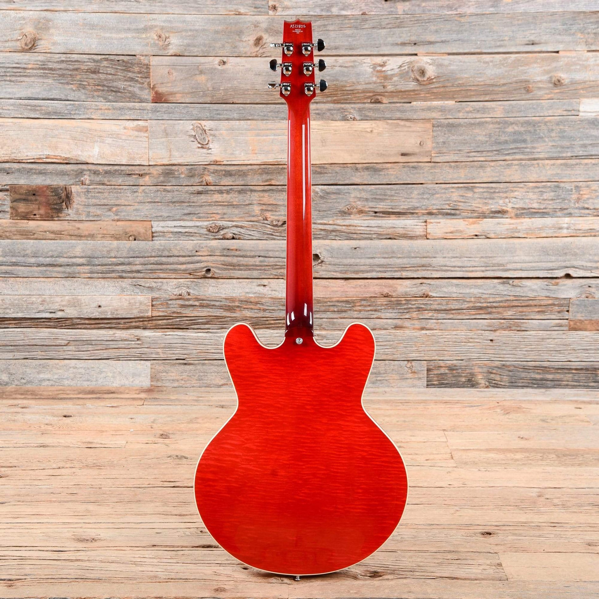 Heritage H-530 Hollow Body Translucent Cherry Electric Guitars / Hollow Body