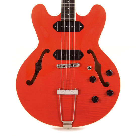 Heritage H-530 Hollow Body Translucent Cherry Electric Guitars / Hollow Body