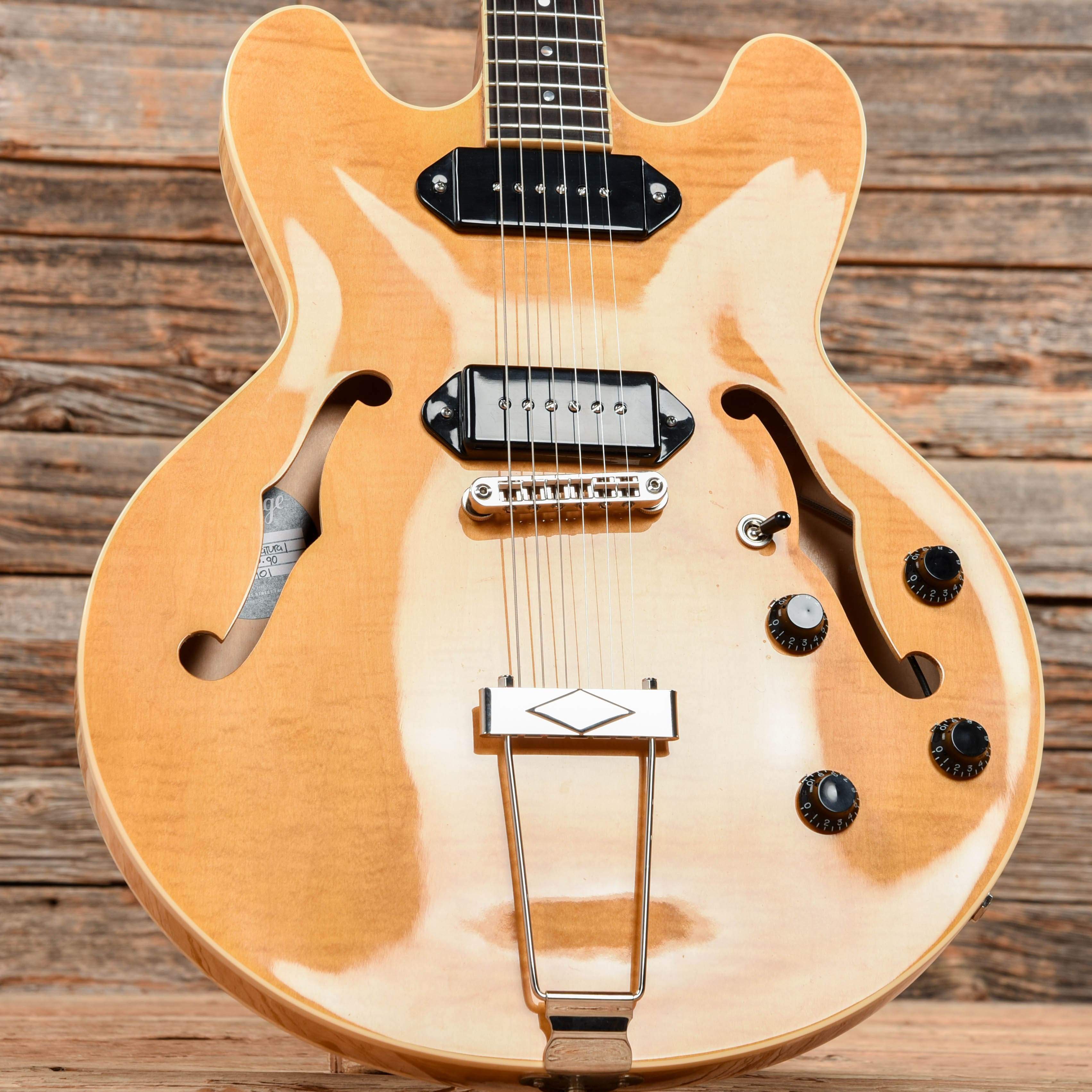 Heritage H-530 Standard Natural 2019 Electric Guitars / Hollow Body