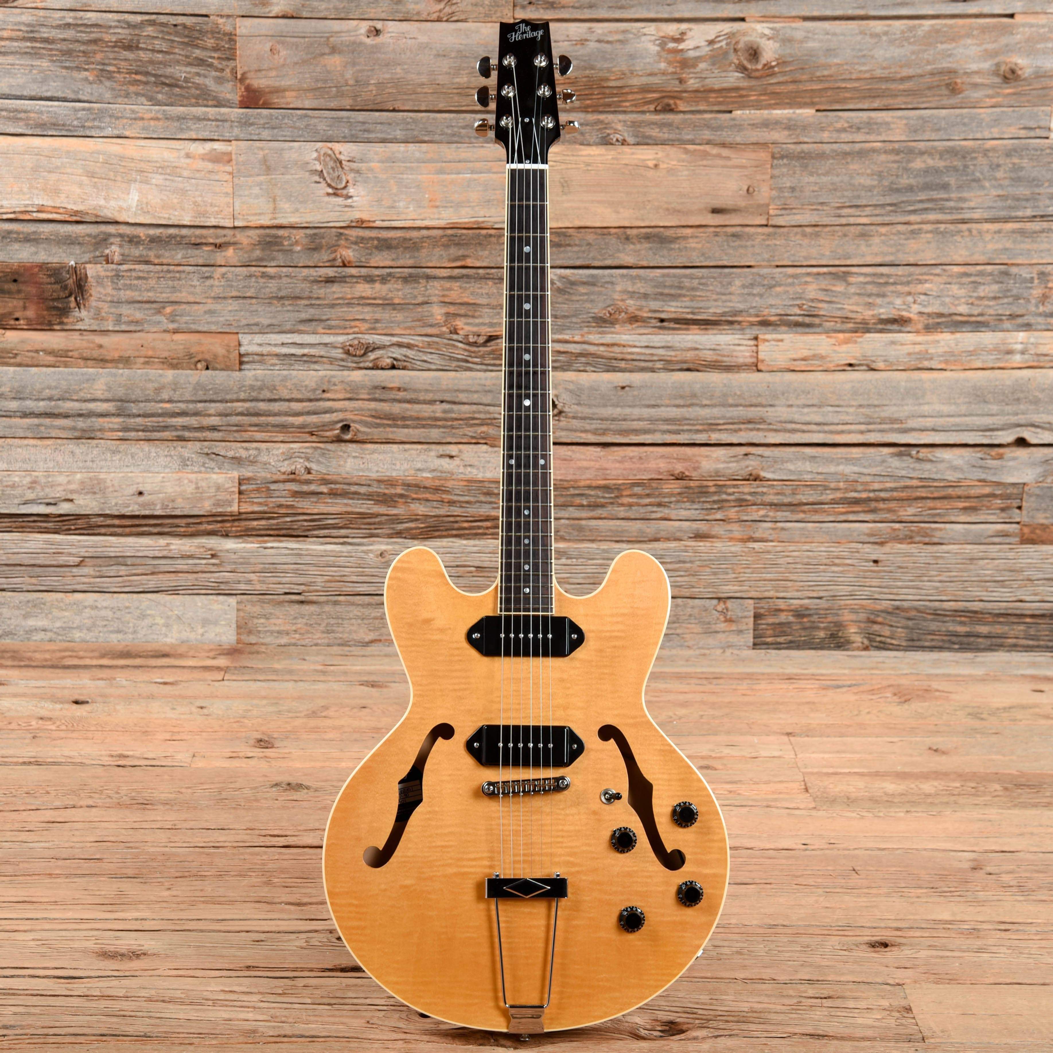 Heritage H-530 Standard Natural 2019 Electric Guitars / Hollow Body