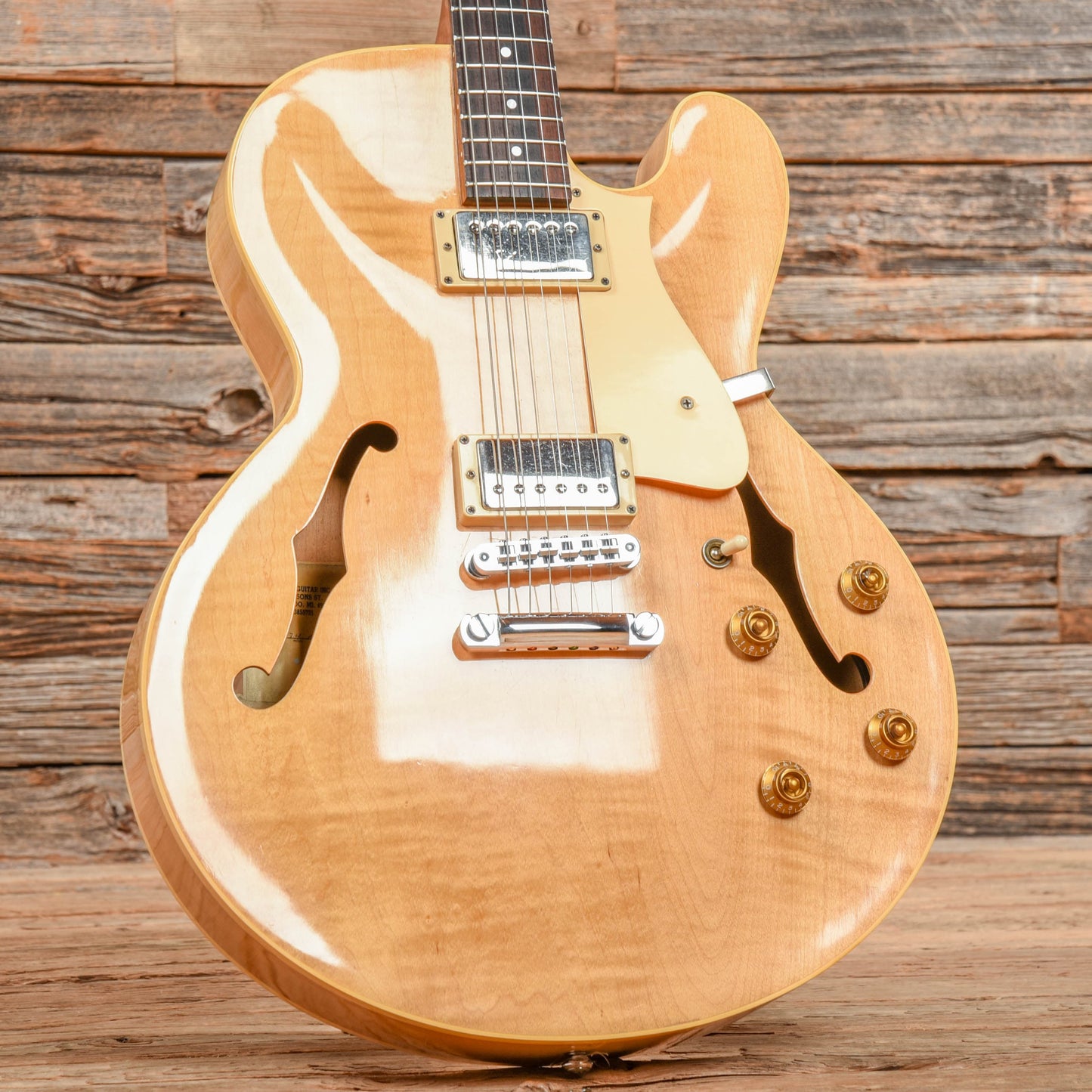 Heritage H-574 Natural 1990 Electric Guitars / Hollow Body