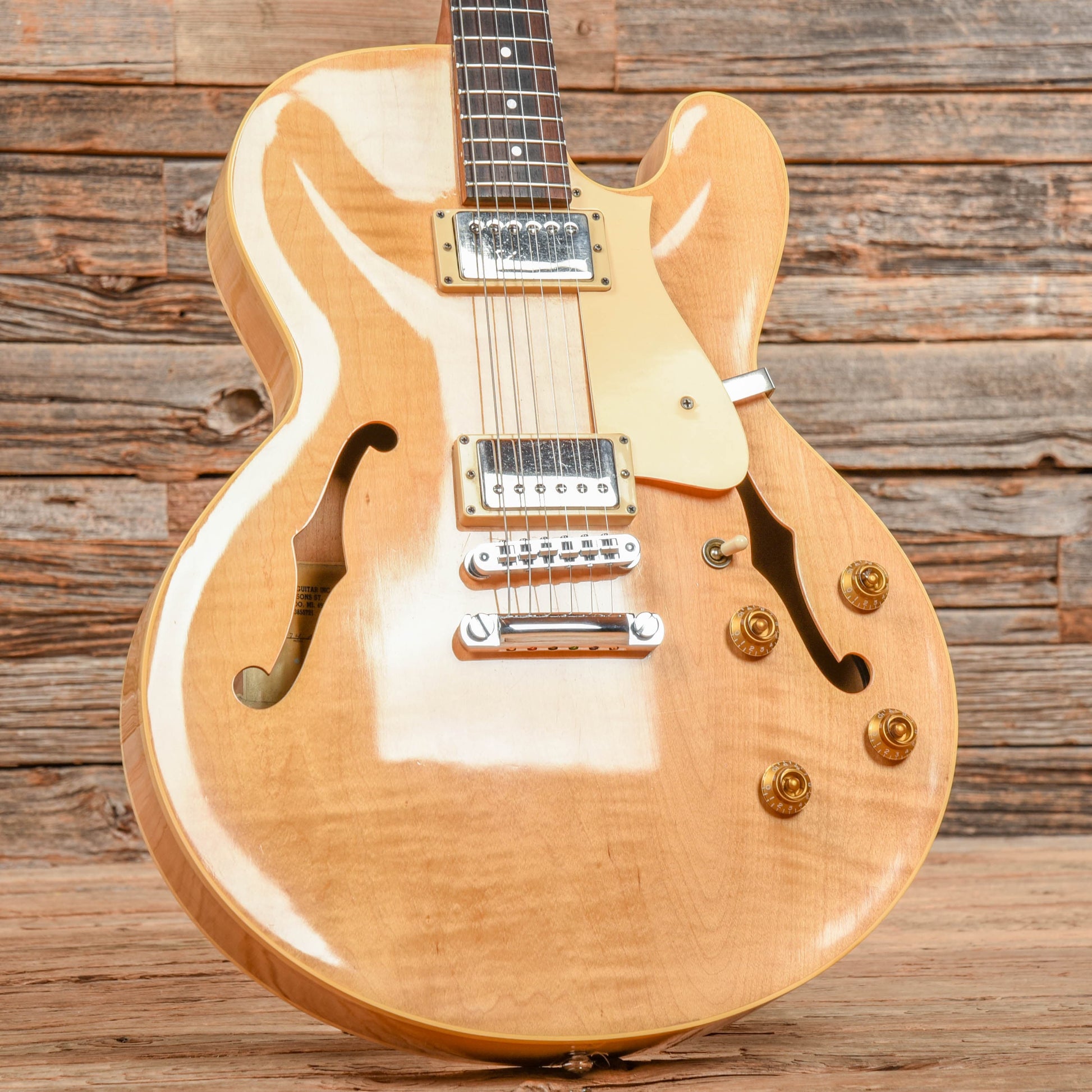Heritage H-574 Natural 1990 Electric Guitars / Hollow Body
