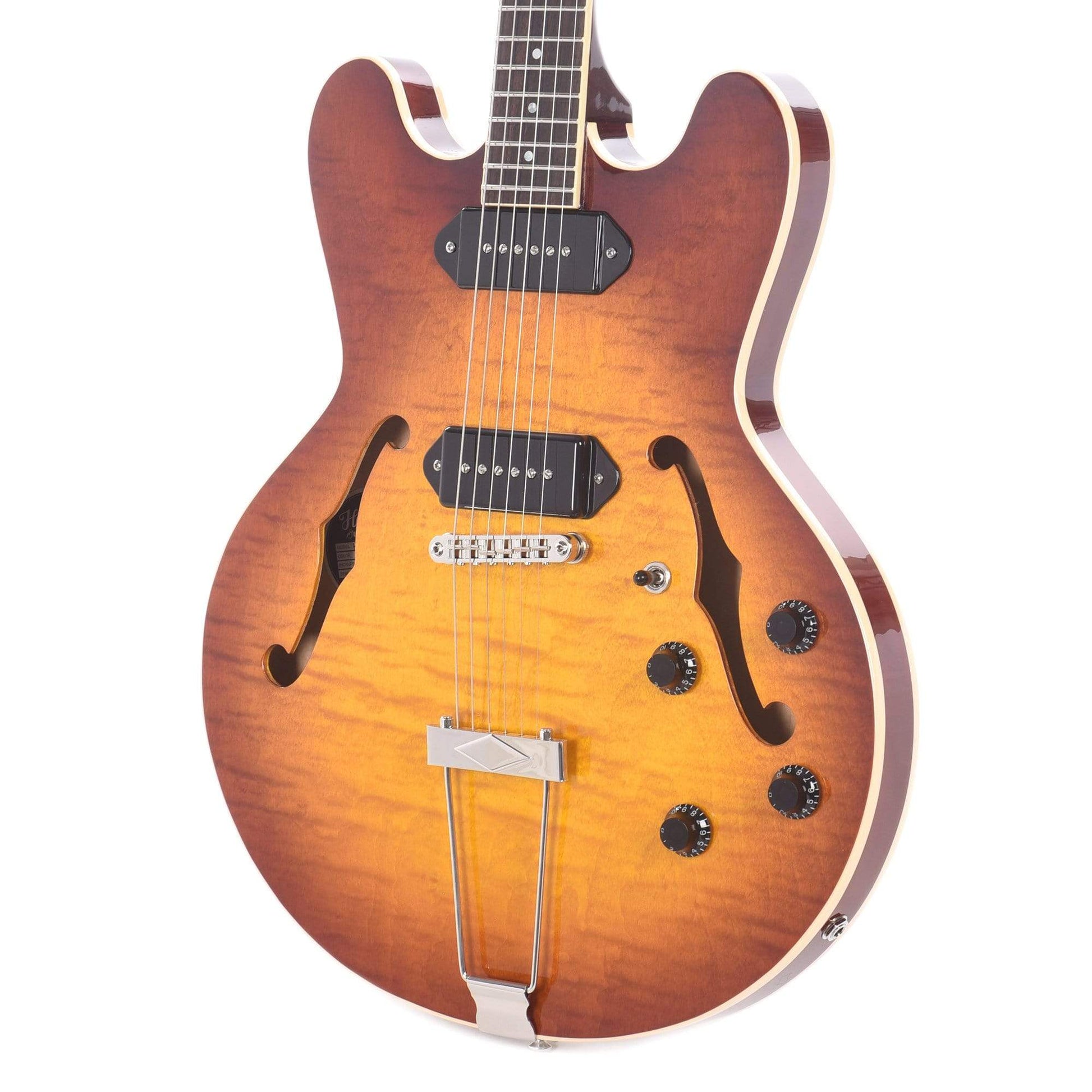Heritage Standard H-530 Hollow Almond Burst Electric Guitars / Hollow Body