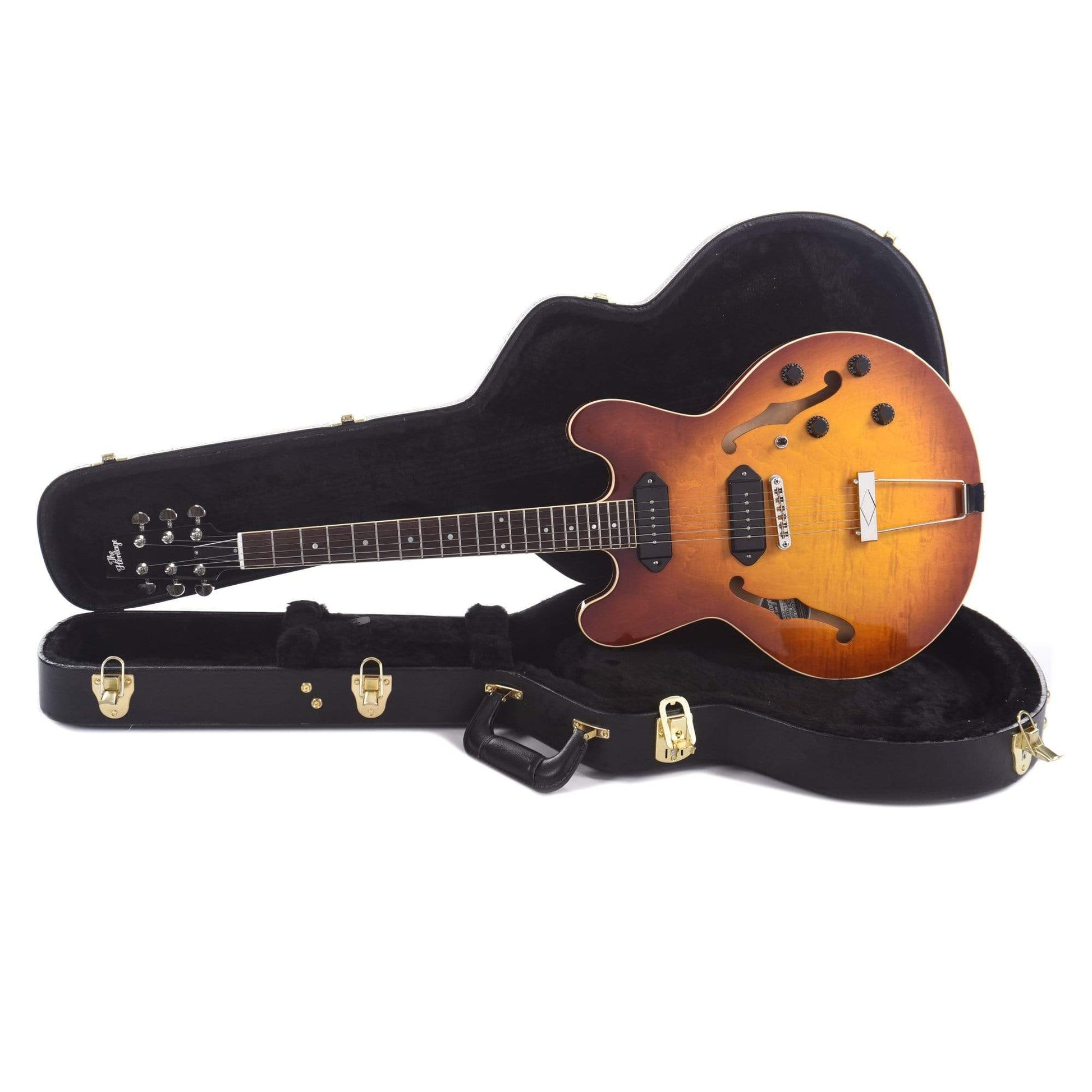 Heritage Standard H-530 Hollow Almond Burst Electric Guitars / Hollow Body