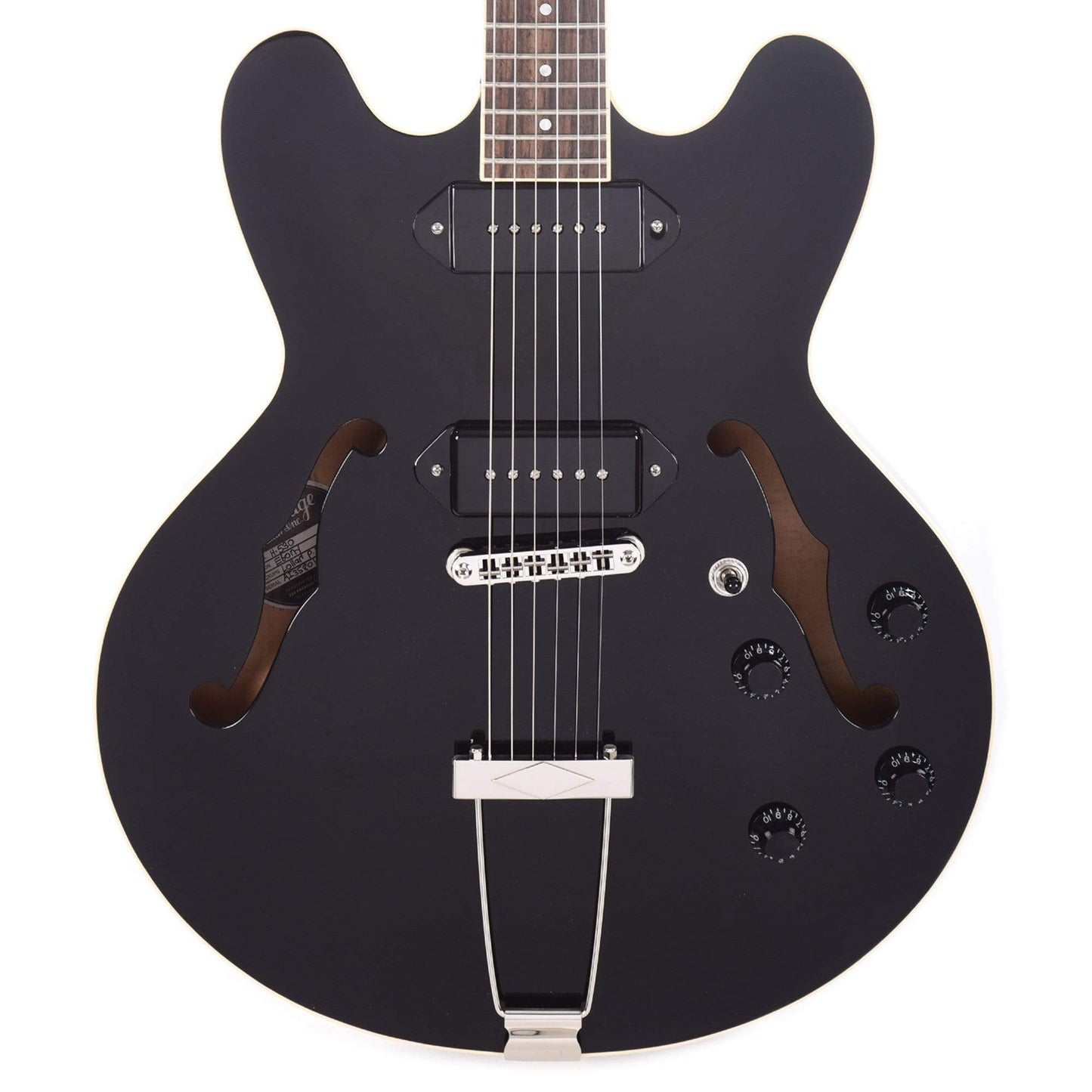 Heritage Standard H-530 Hollow Body Ebony Electric Guitars / Hollow Body