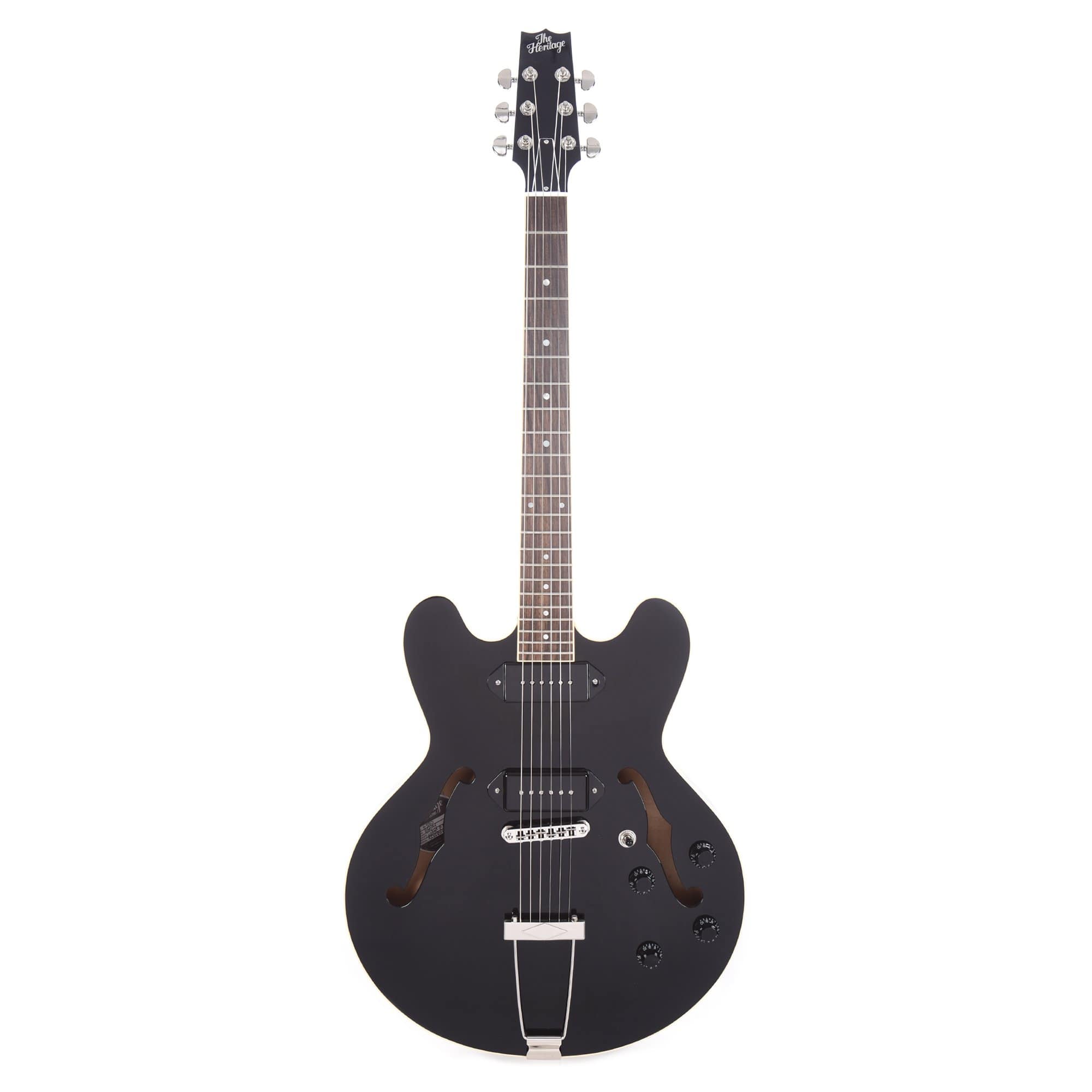 Heritage Standard H-530 Hollow Body Ebony Electric Guitars / Hollow Body