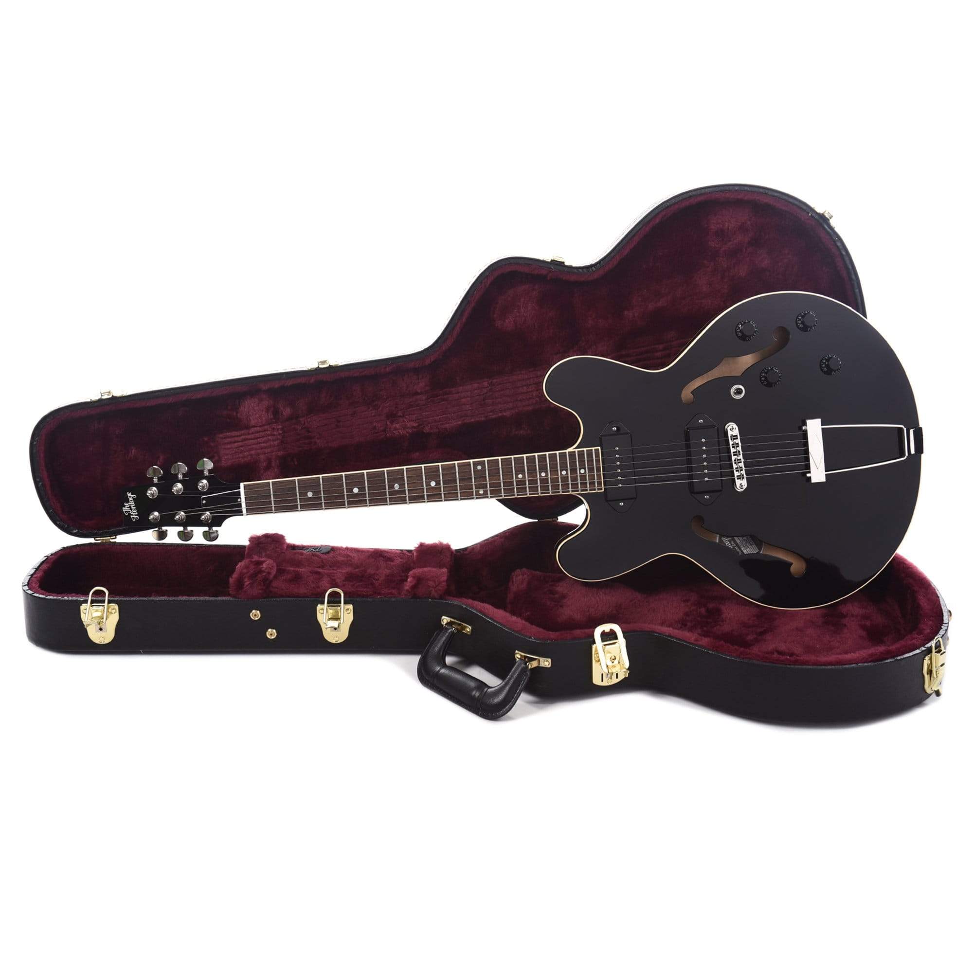 Heritage Standard H-530 Hollow Body Ebony Electric Guitars / Hollow Body