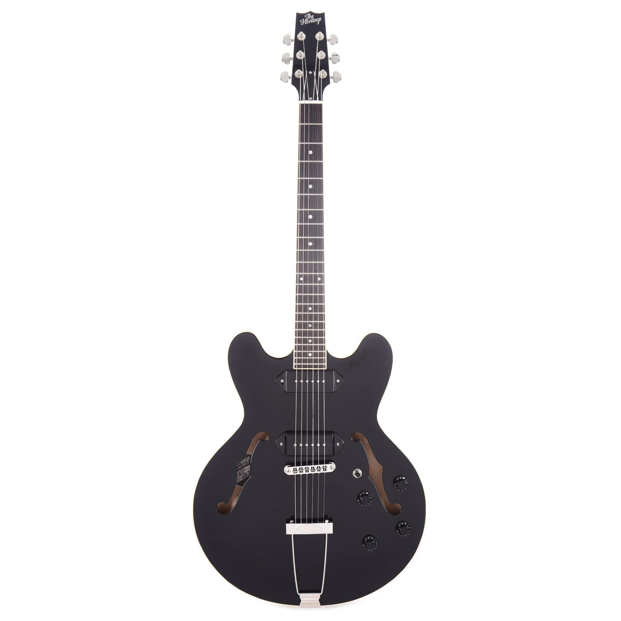 Heritage Standard H-530 Hollow Body Ebony Electric Guitars / Hollow Body