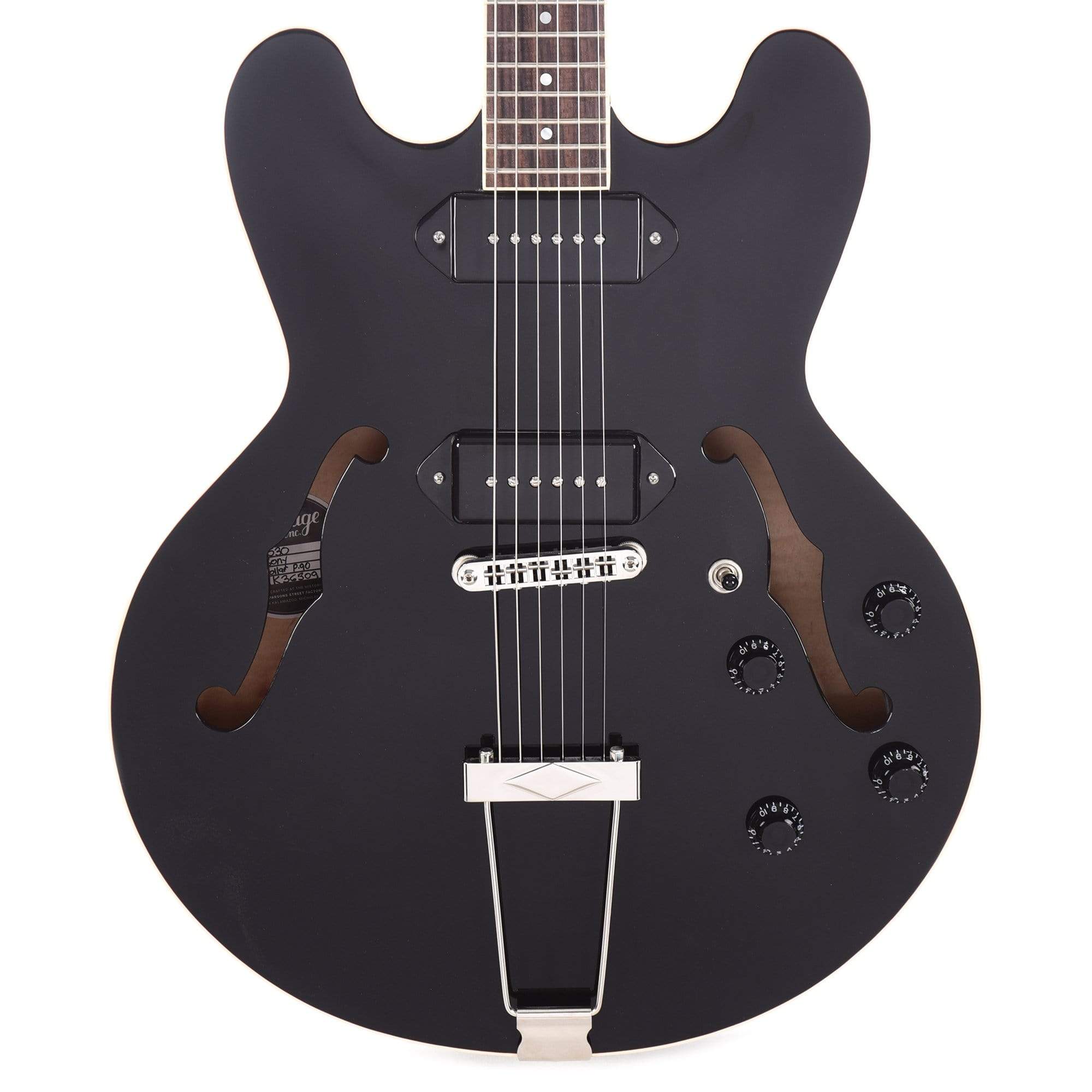 Heritage Standard H-530 Hollow Body Ebony Electric Guitars / Hollow Body