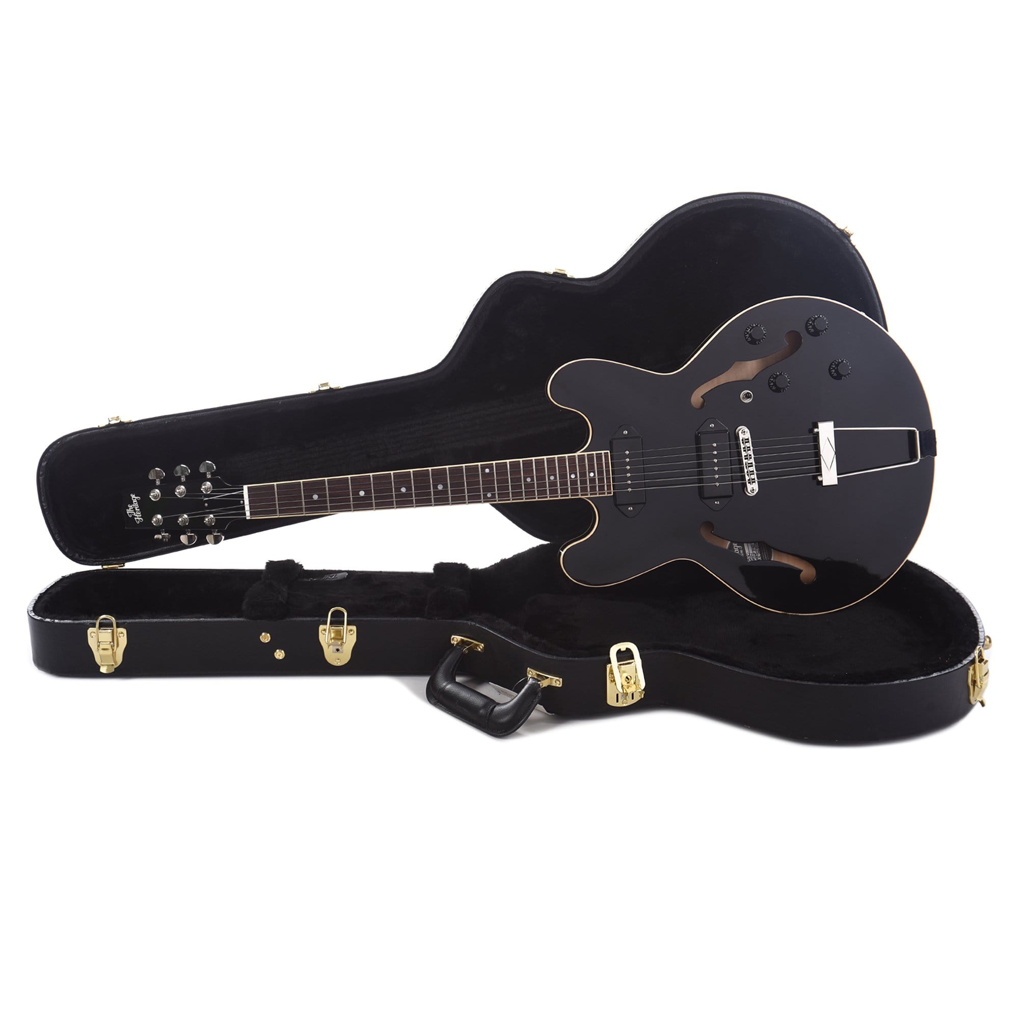 Heritage Standard H-530 Hollow Body Ebony Electric Guitars / Hollow Body