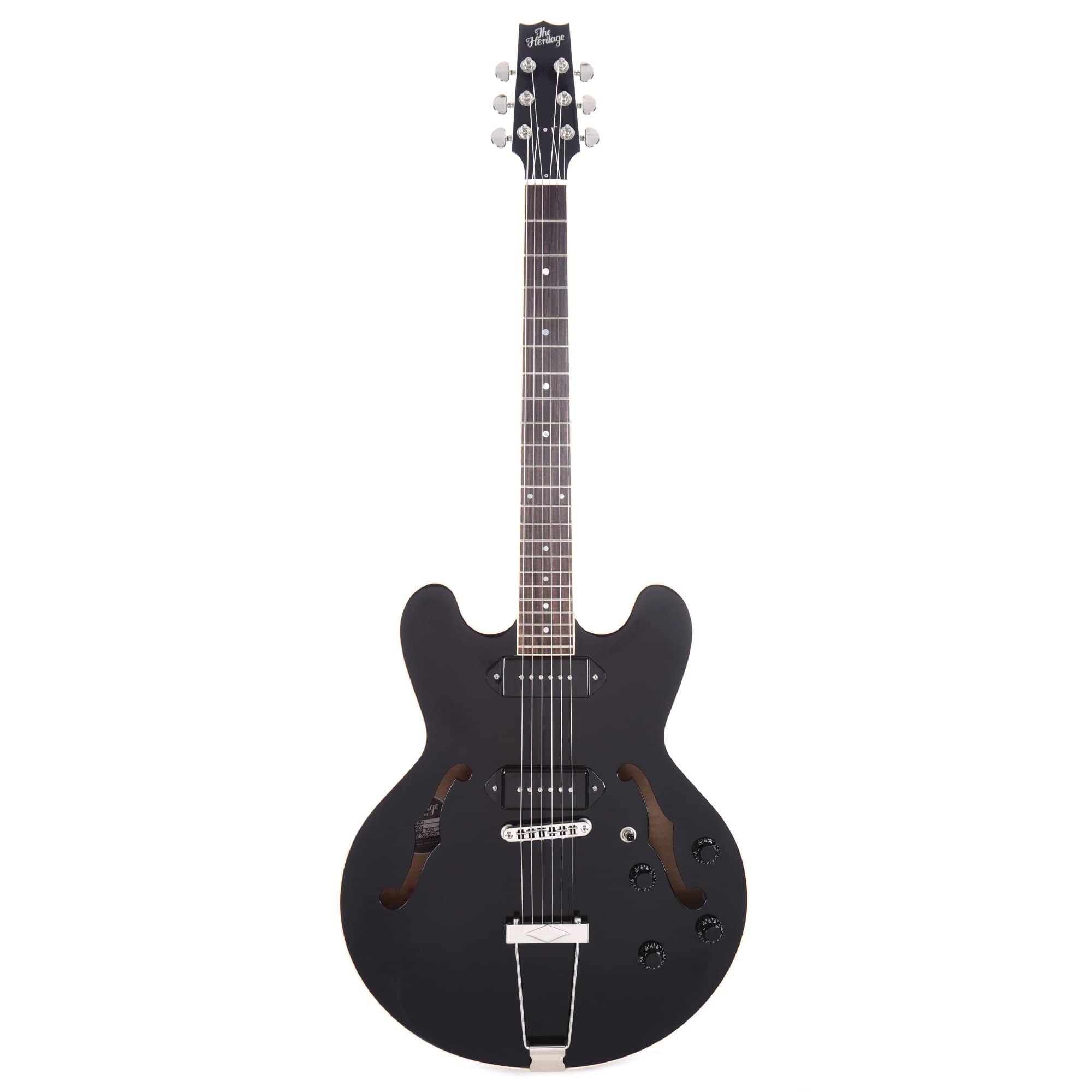Heritage Standard H-530 Hollow Body Ebony Electric Guitars / Hollow Body