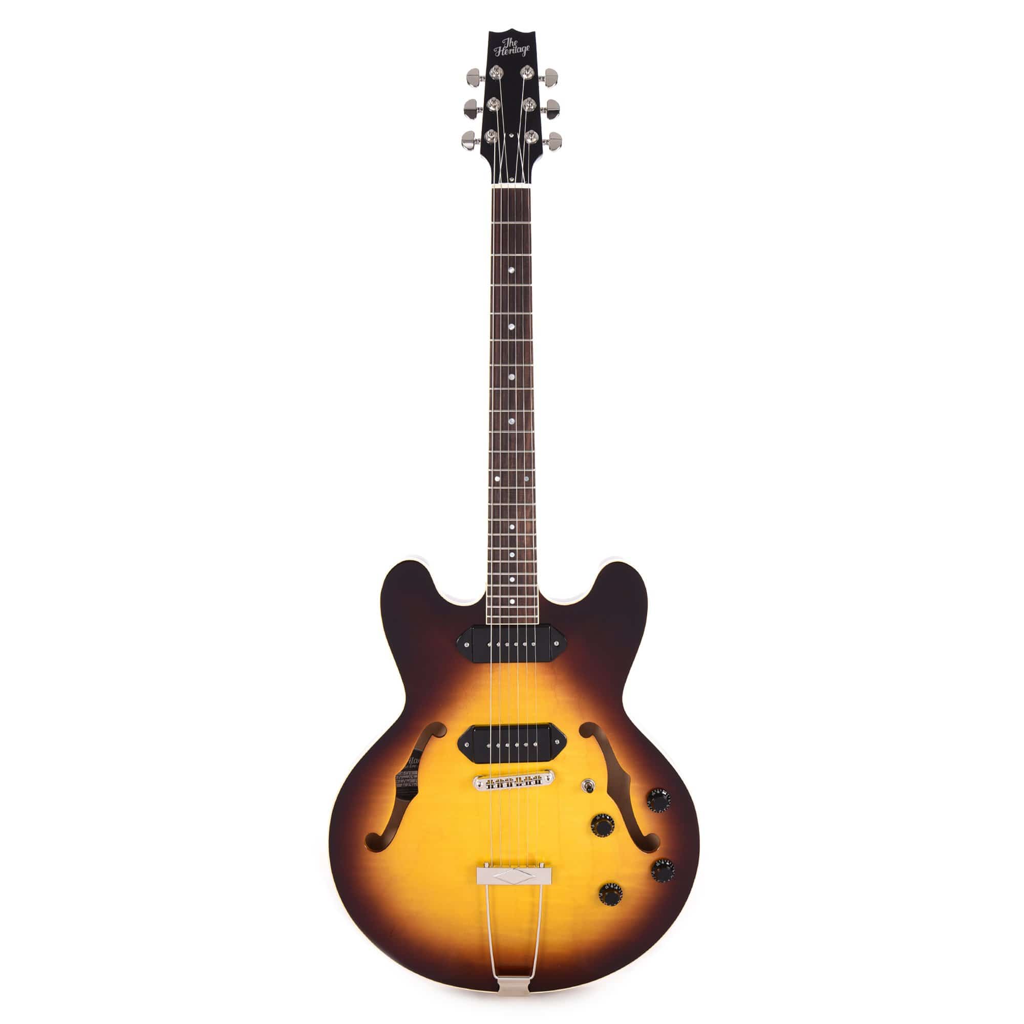 Heritage Standard H-530 Hollow Electric Original Sunburst Electric Guitars / Hollow Body