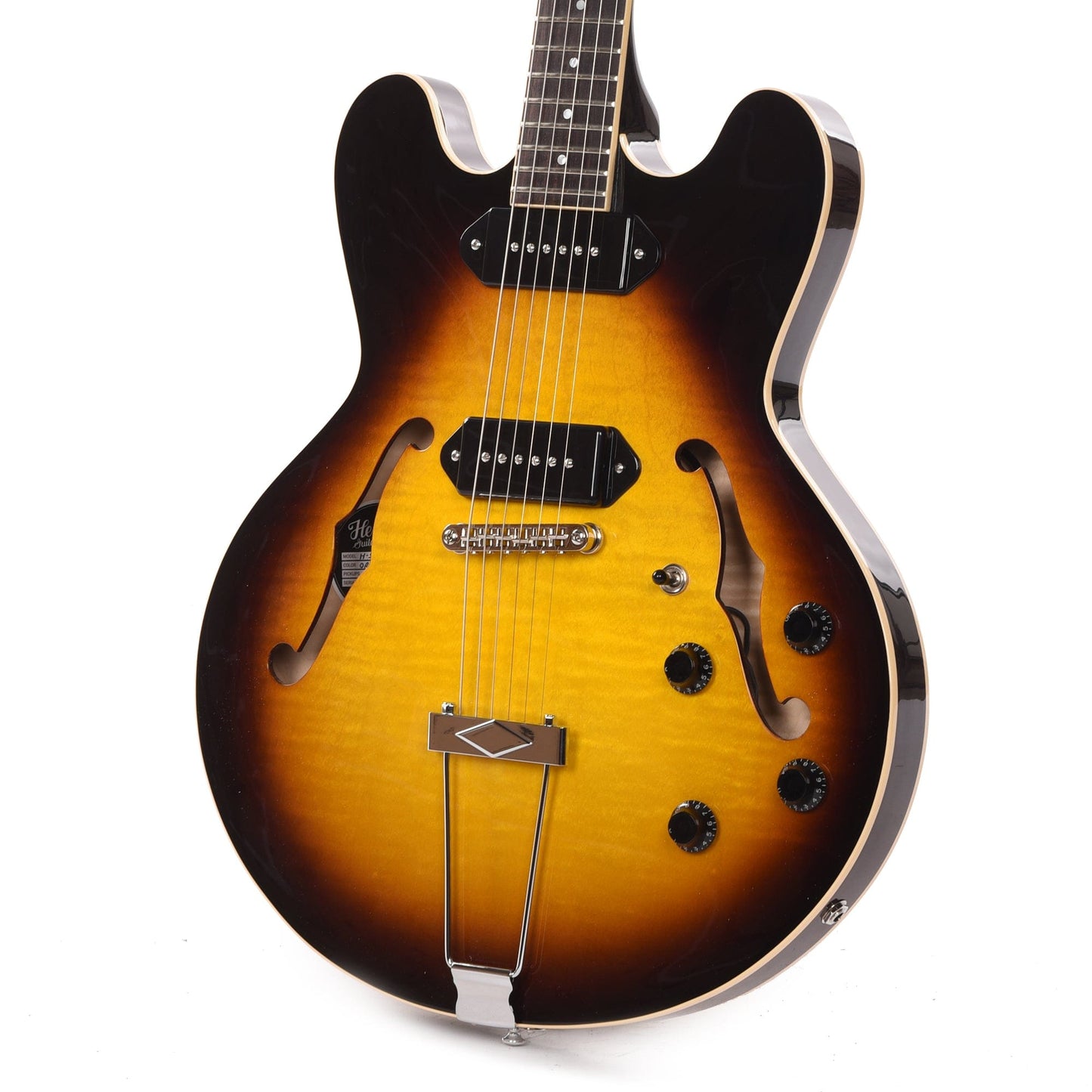 Heritage Standard H-530 Hollow Electric Original Sunburst Electric Guitars / Hollow Body